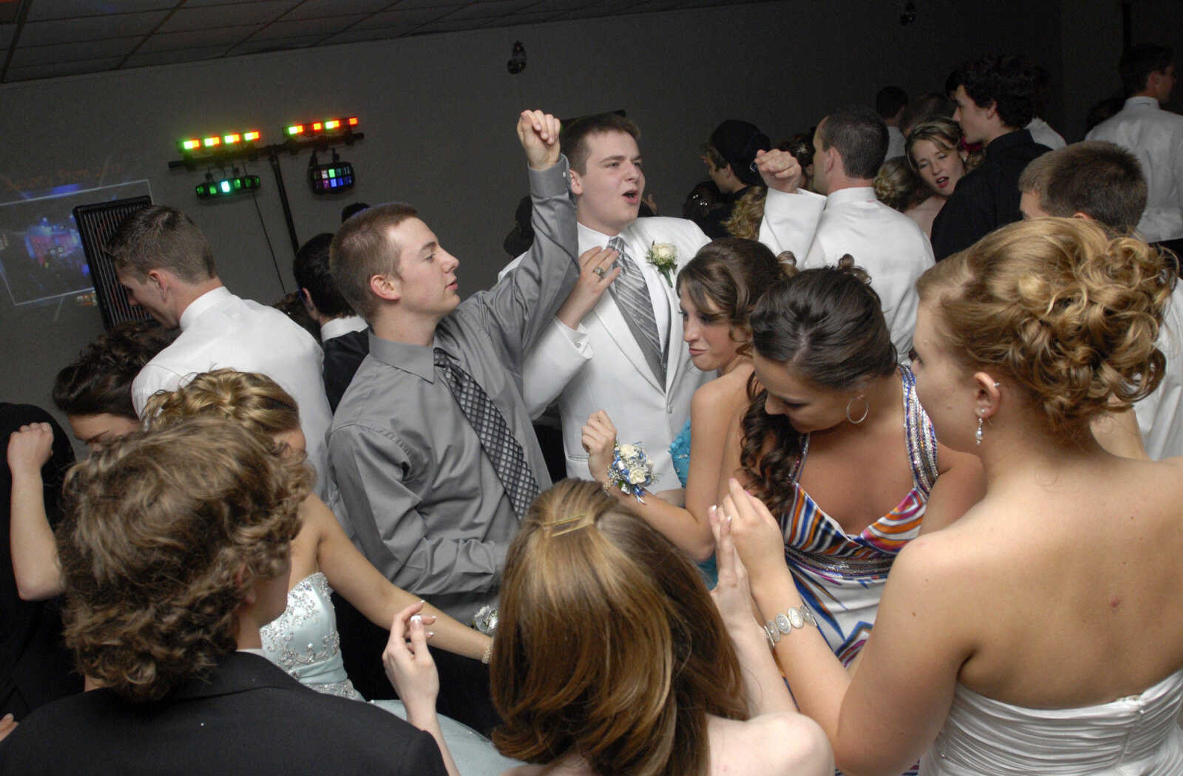 KRISTIN EBERTS ~ keberts@semissourian.com

Saxony Lutheran held their 2011 prom, titled "A Night Behind the Mask," at the Knights of Columbus Hall in Jackson on Saturday, April 9.