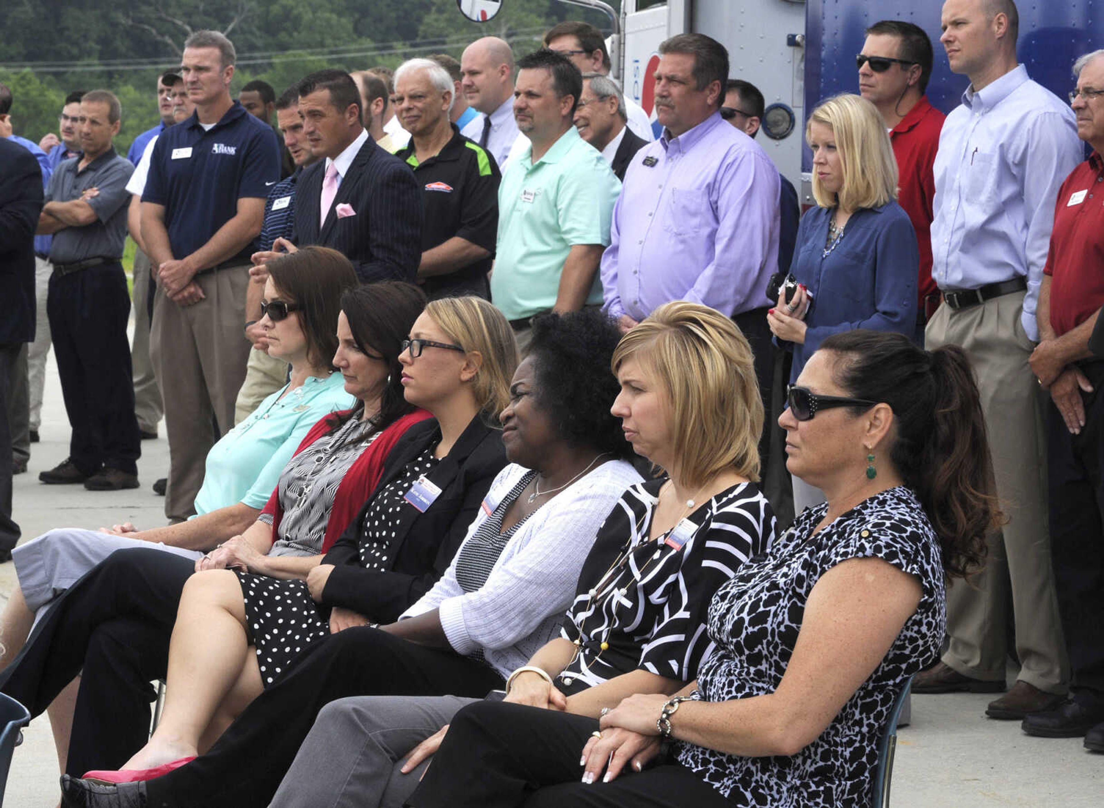 Pepsi Depot groundbreaking on Wednesday, June 3, 2015 at the Greater Cape Girardeau Business Park.