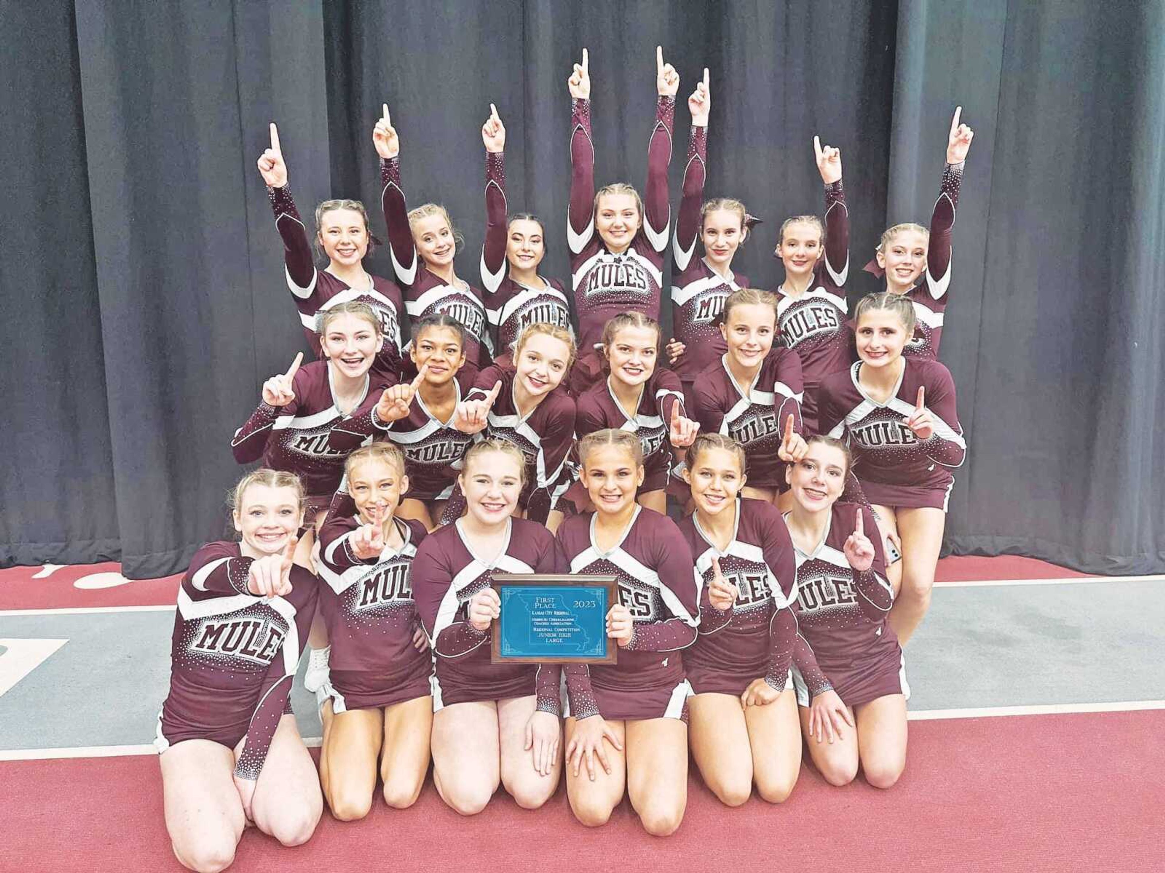 Area cheer teams perform well at regionals