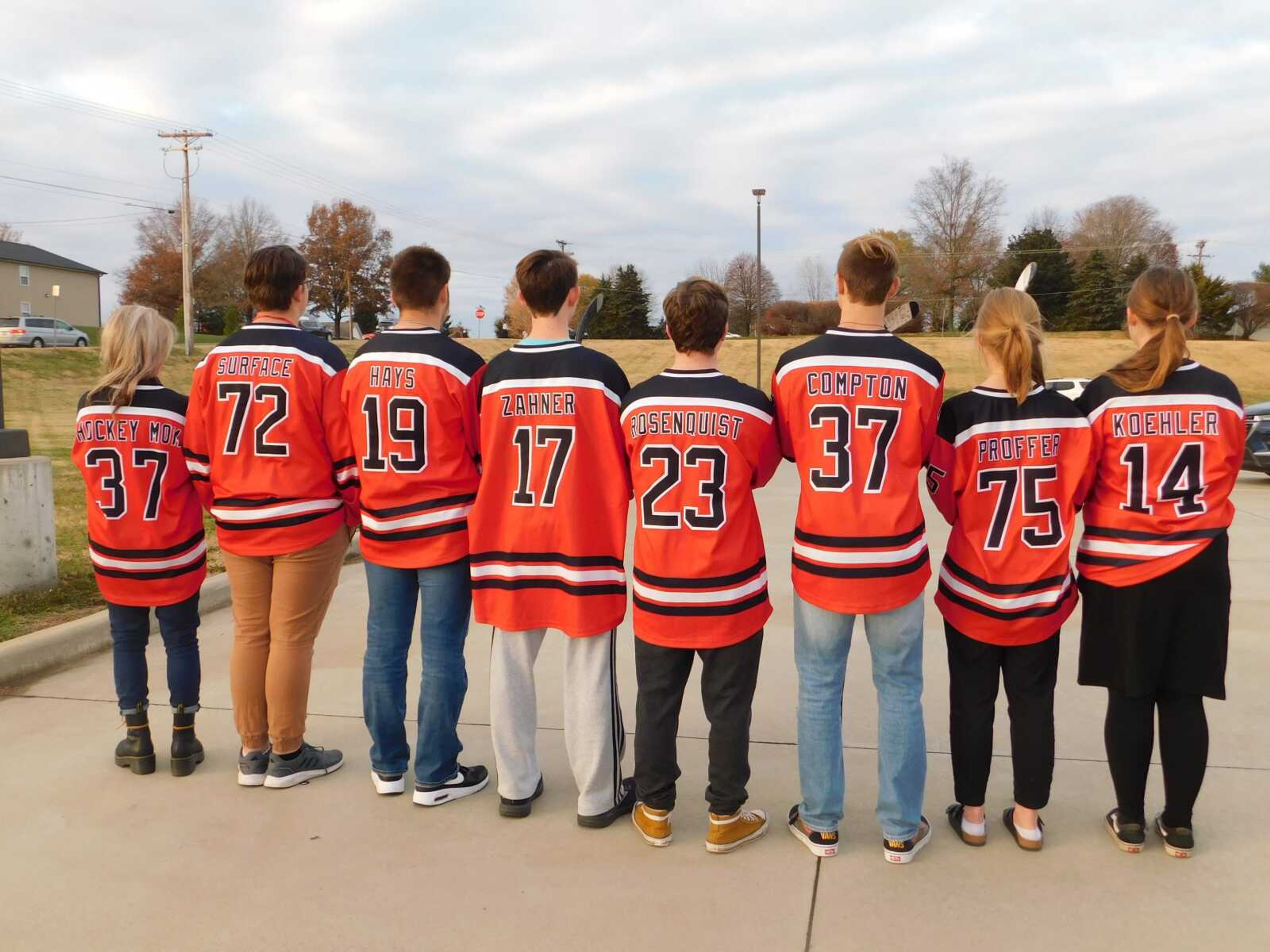 Most of the Jackson Street Hockey crew are high school students, so one of their goals is to help grow the game among residents and younger students so the club can live on after they graduate. To help raise awareness, they manage social media accounts and sell stickers and jerseys.