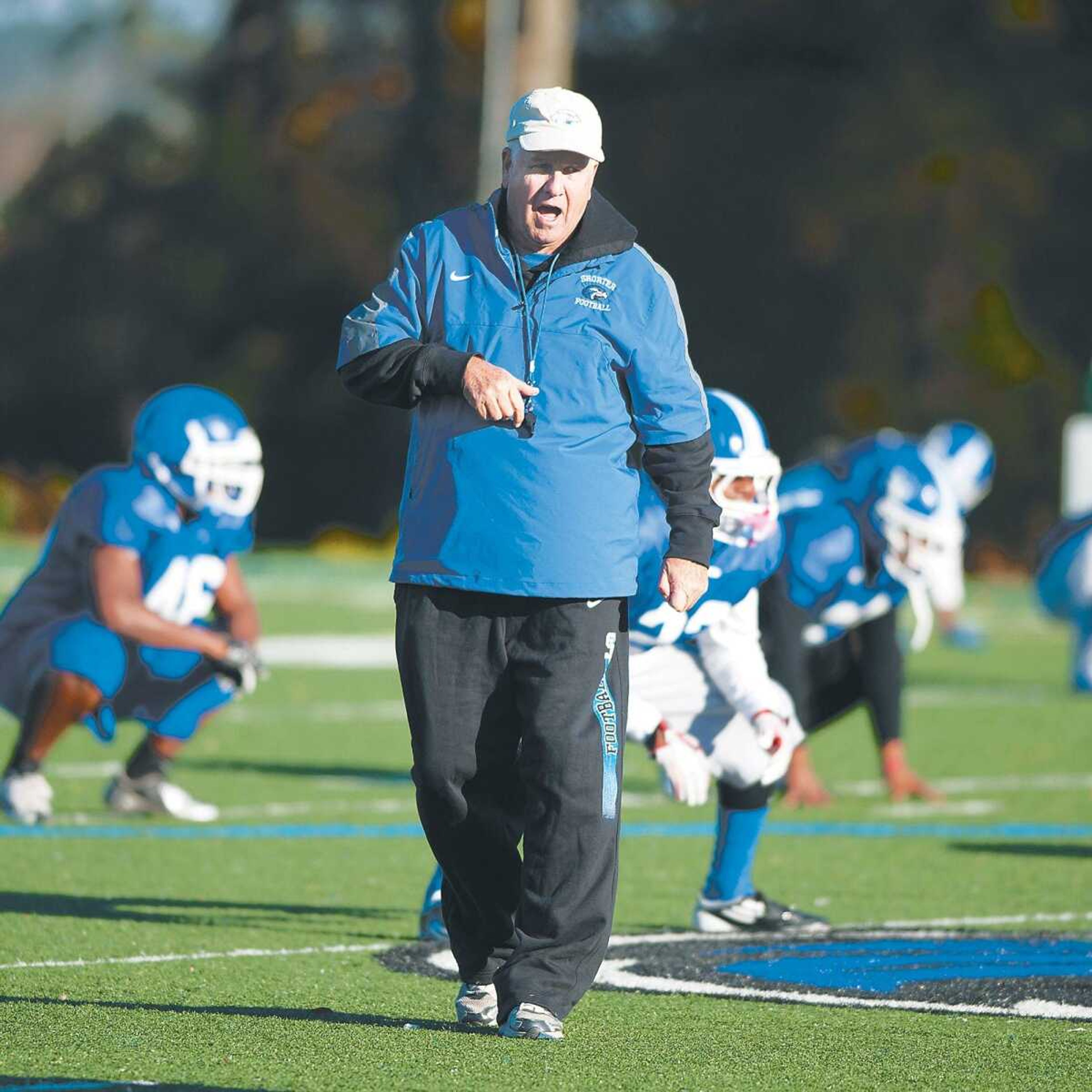 Shorter coach Phil Jones (Photo courtesy Rome News-Tribune)