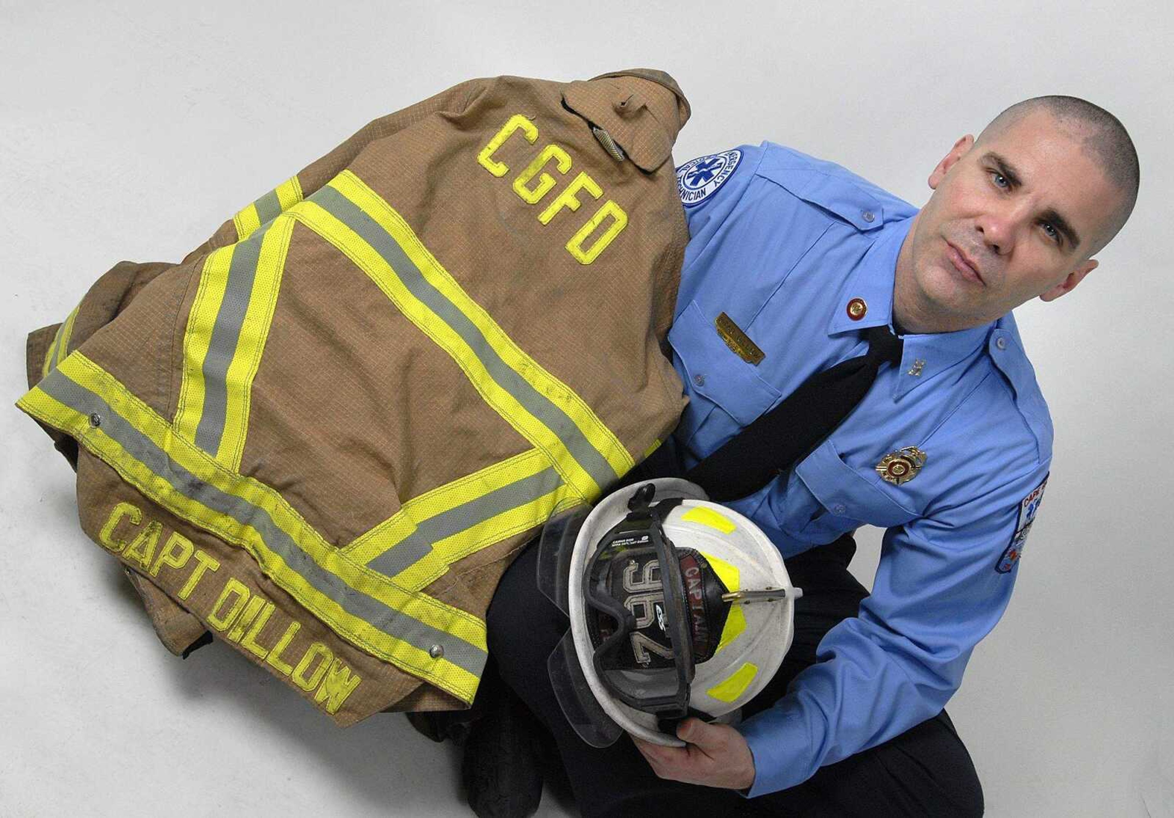 FRED LYNCH ~ flynch@semissourian.com
Captain Brad Dillow of the Cape Girardeau Fire Department for Business Today's 40 Under 40.