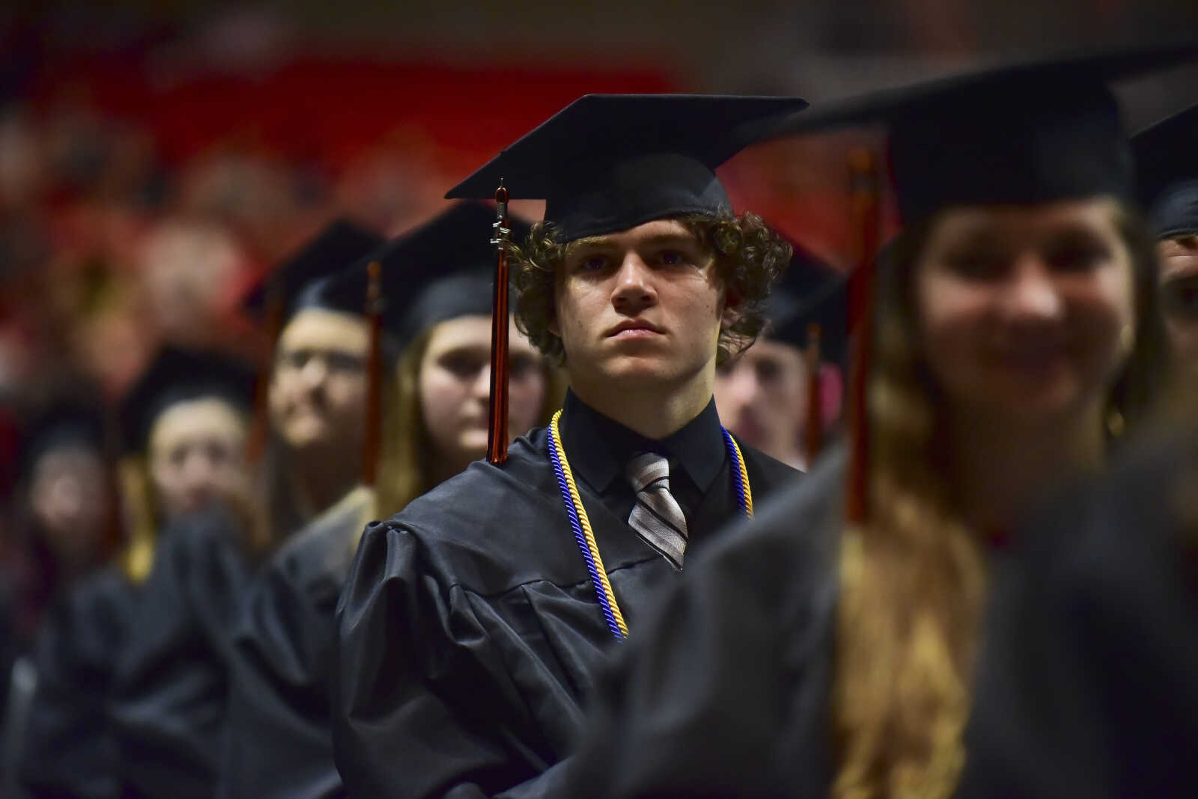 Cape Girardeau Central High School graduation Sunday, May 14, 2017at the Show Me Center in Cape Girardeau.