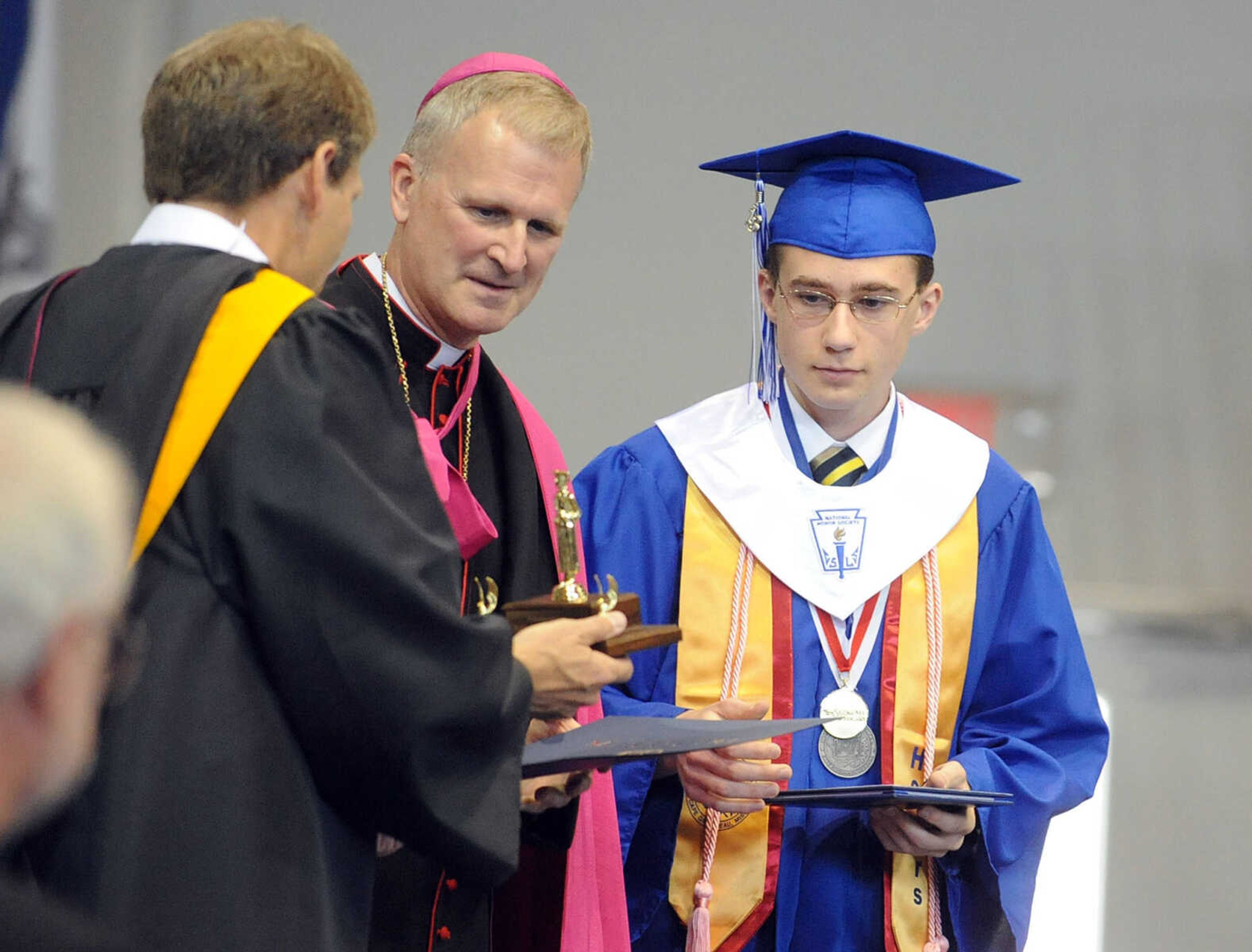 LAURA SIMON ~ lsimon@semissourian.com

Notre Dame Regional High School 2013 Commencement, Sunday, May 19, in Cape Girardeau.