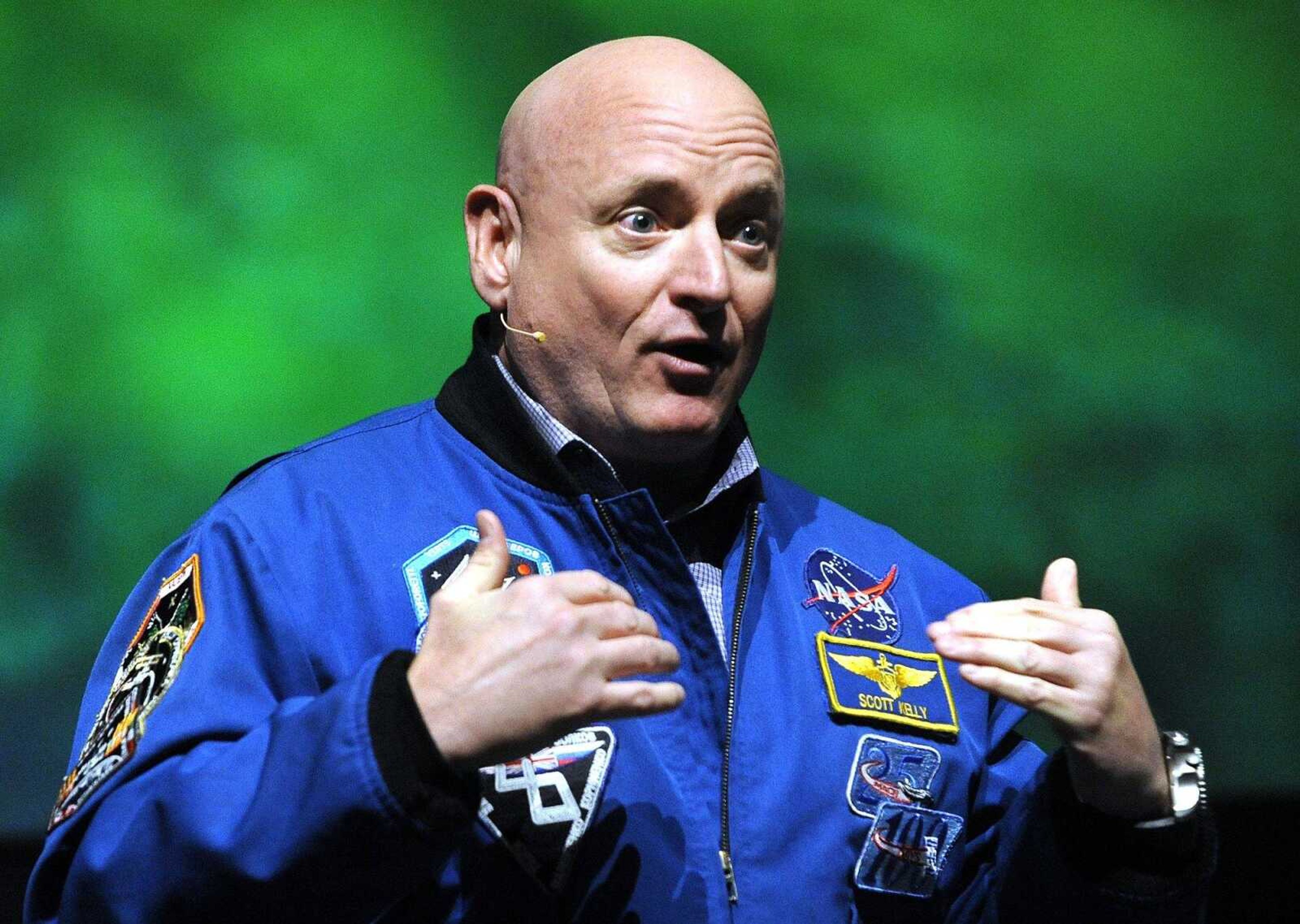 NASA astronaut Capt. Scott Kelly presents "The Sky is Not the Limit: Lessons From a Year in Space" on Wednesday at the Show Me Center.