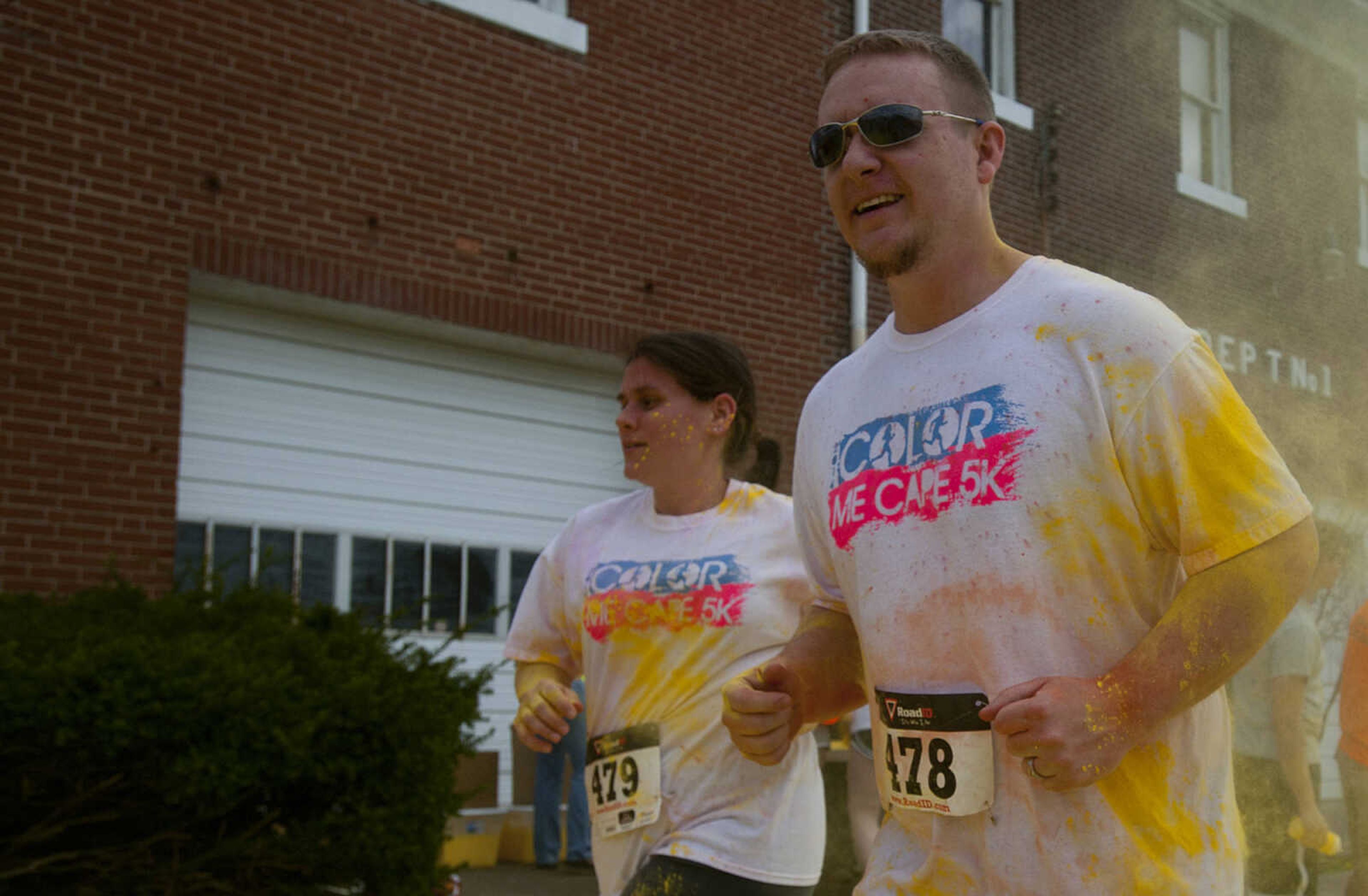 ADAM VOGLER ~ avogler@semissourian.com
The Color Me Cape 5k Saturday, April 12, in Cape Girardeau.