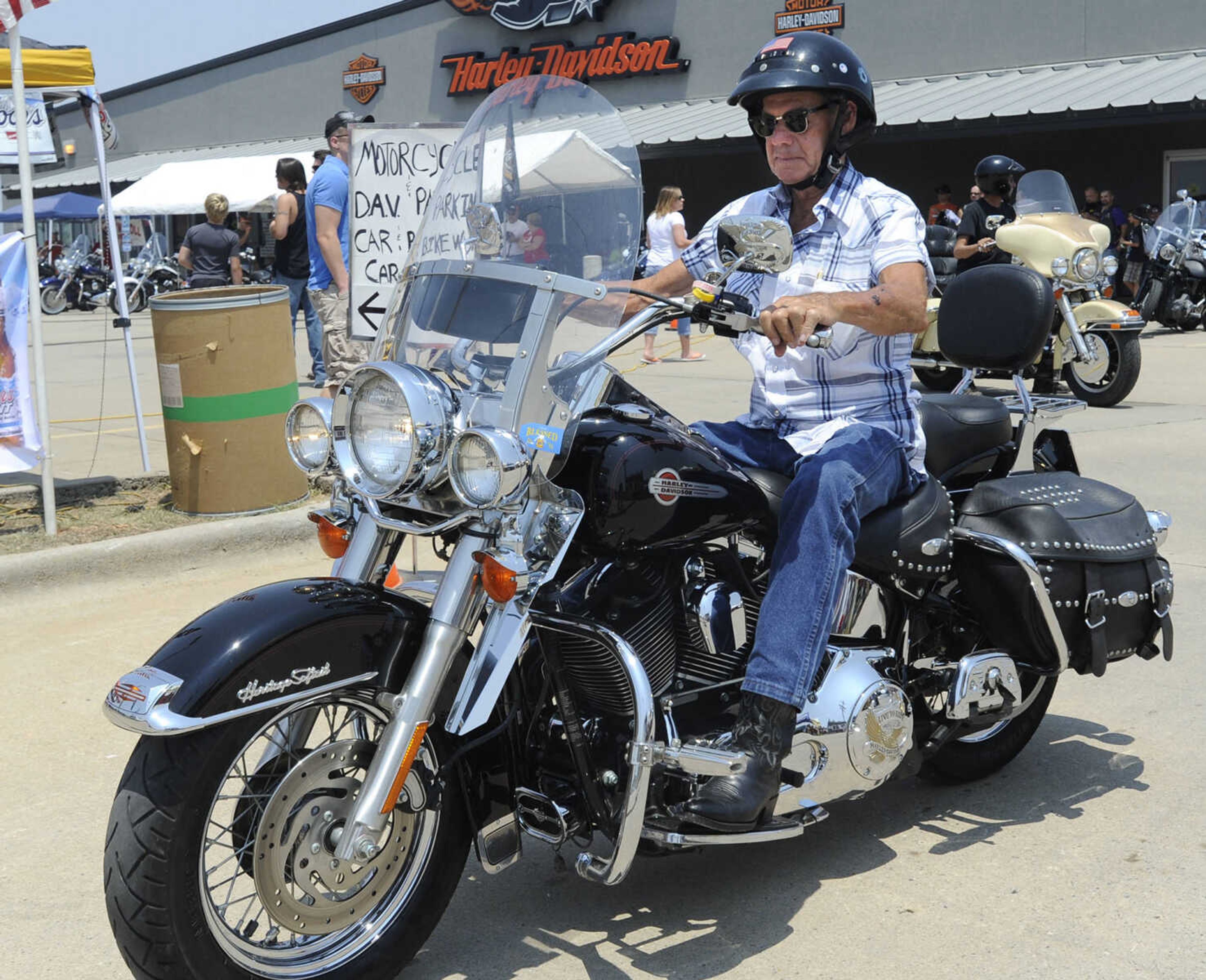 The Bootheel Veterans Heritage Ride begins.