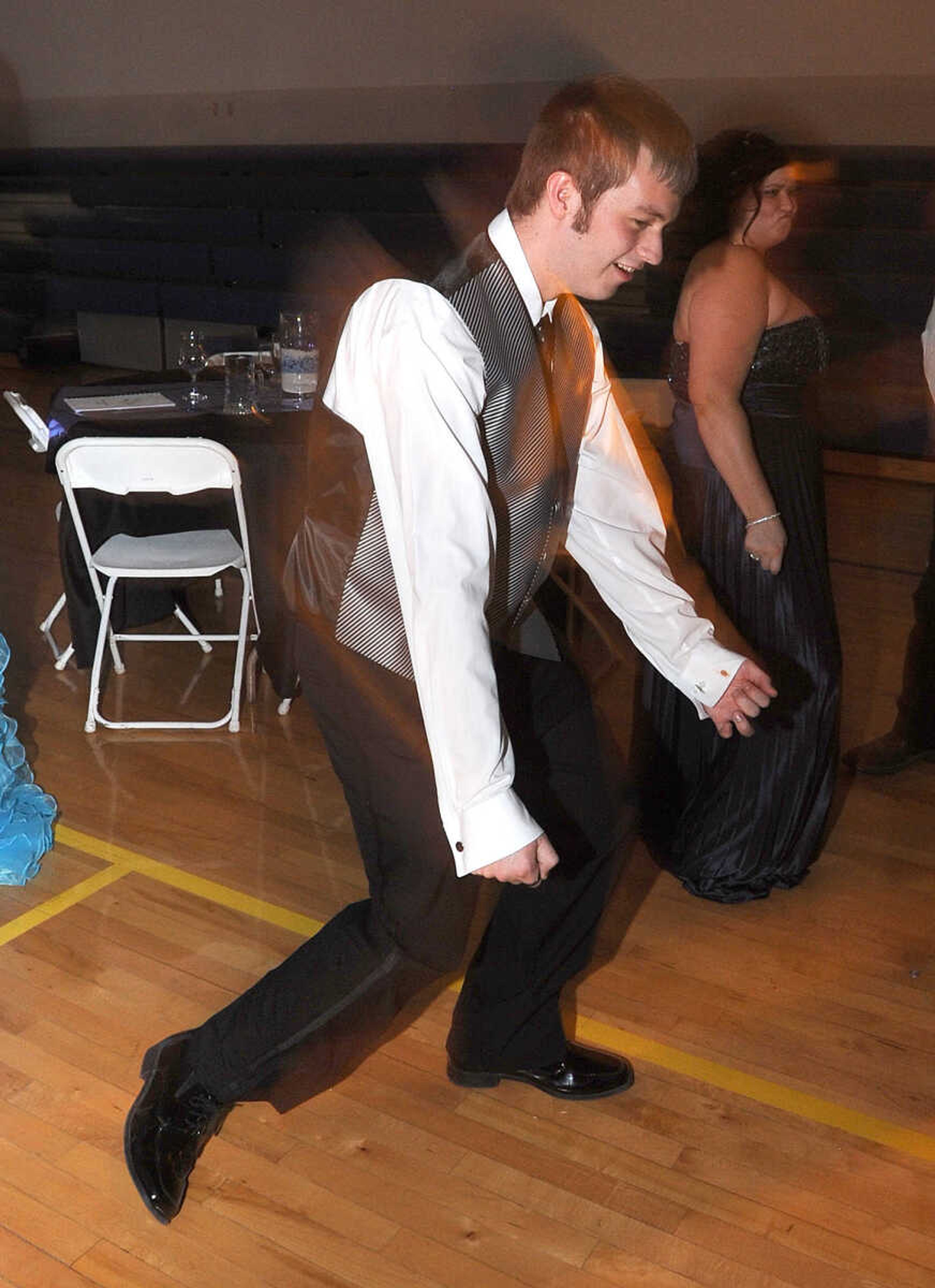 LAURA SIMON ~ lsimon@semissourian.com

Oran High School held its prom Saturday night, April 12, 2014, inside the school's gymnasium.