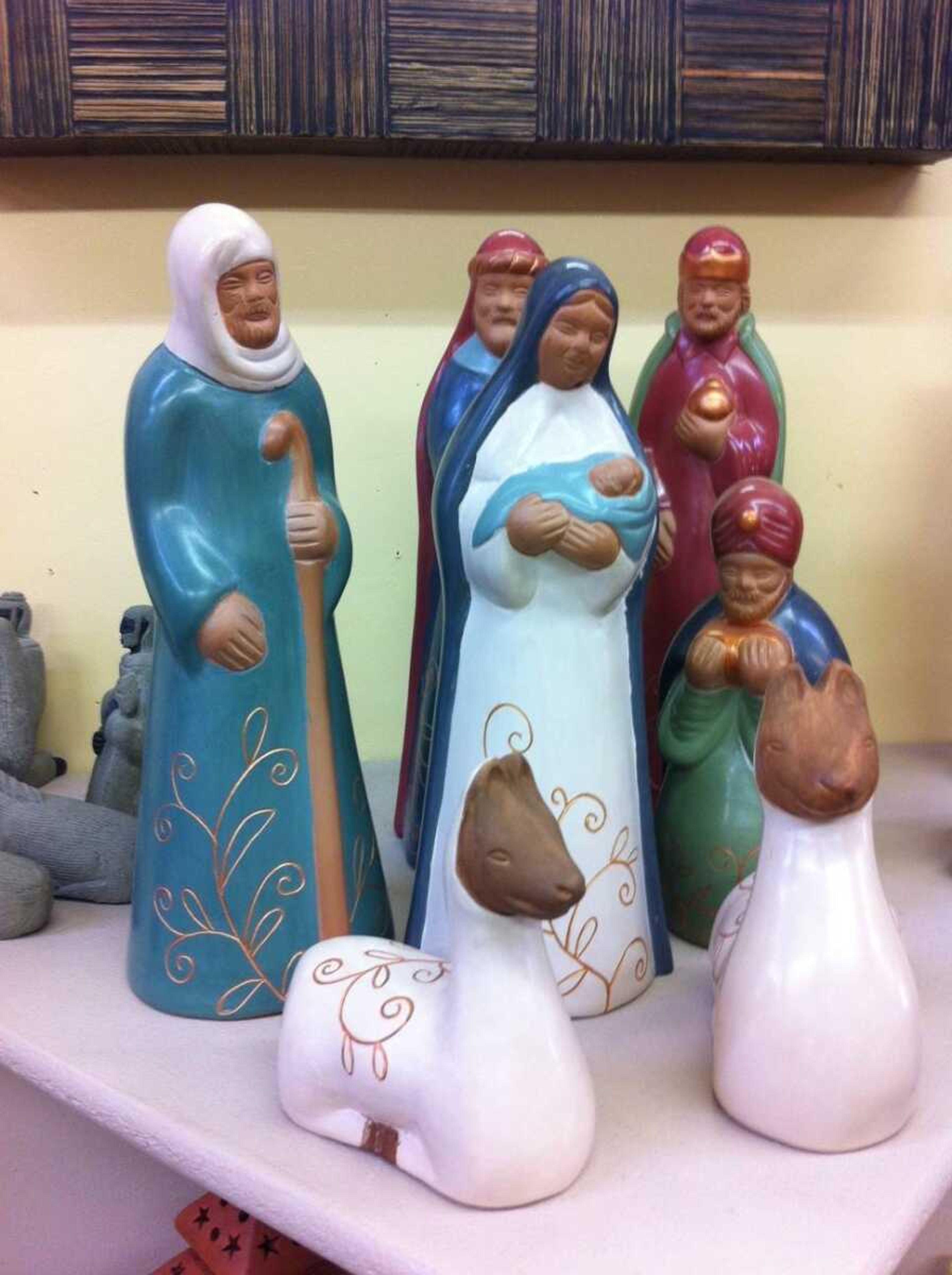 This nativity set is an example of the wares that will be available at the second annual Plowshares Sale at Abbey Road Christian Church in Cape Girardeau. (submitted photo)