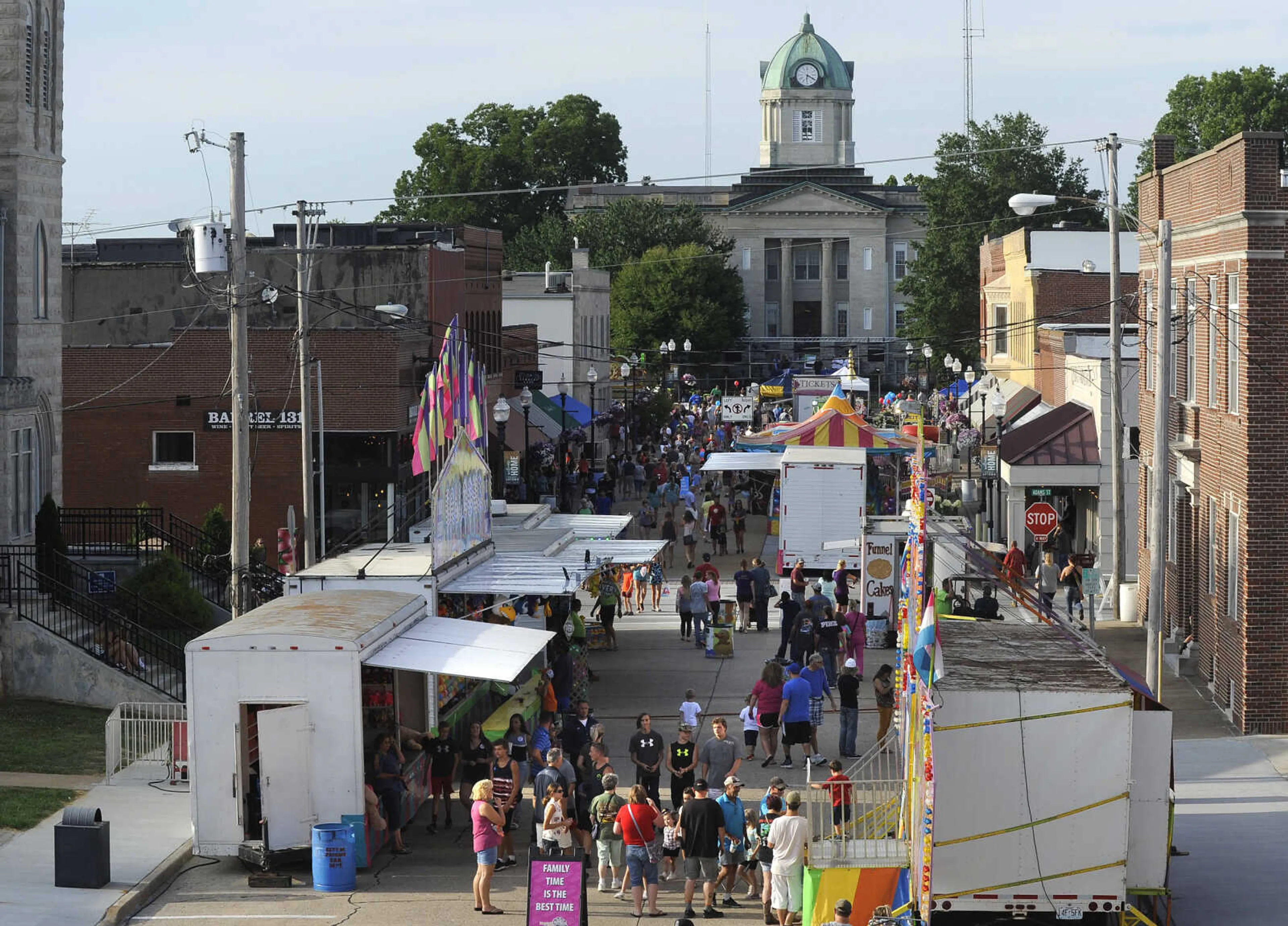 Uptown Jackson comes alive in July each year as friends and neighbors gather for Jackson Homecomers.