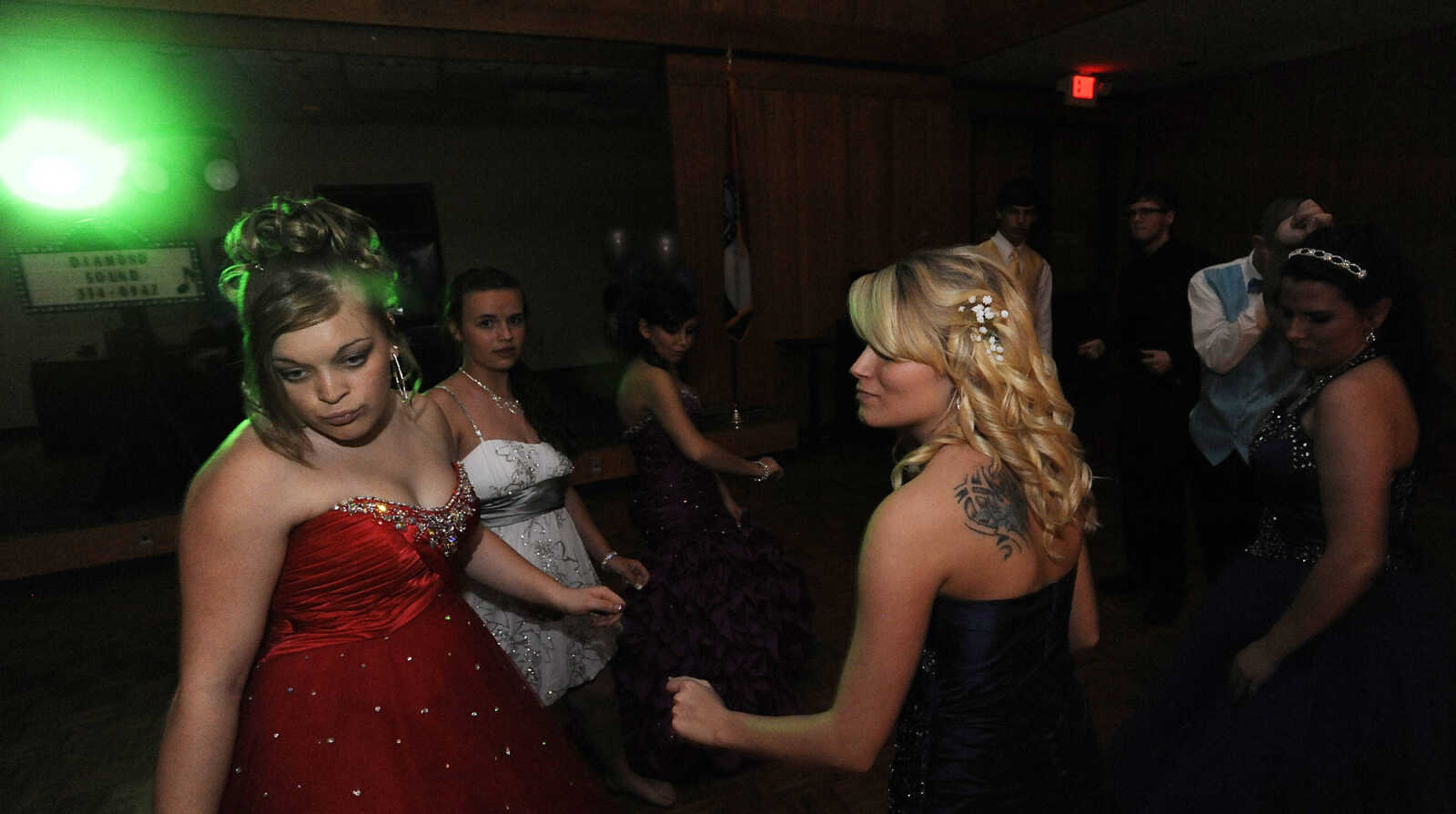 The Woodland High School Prom, 'An Evening in Paradise,' March 31, 2012.