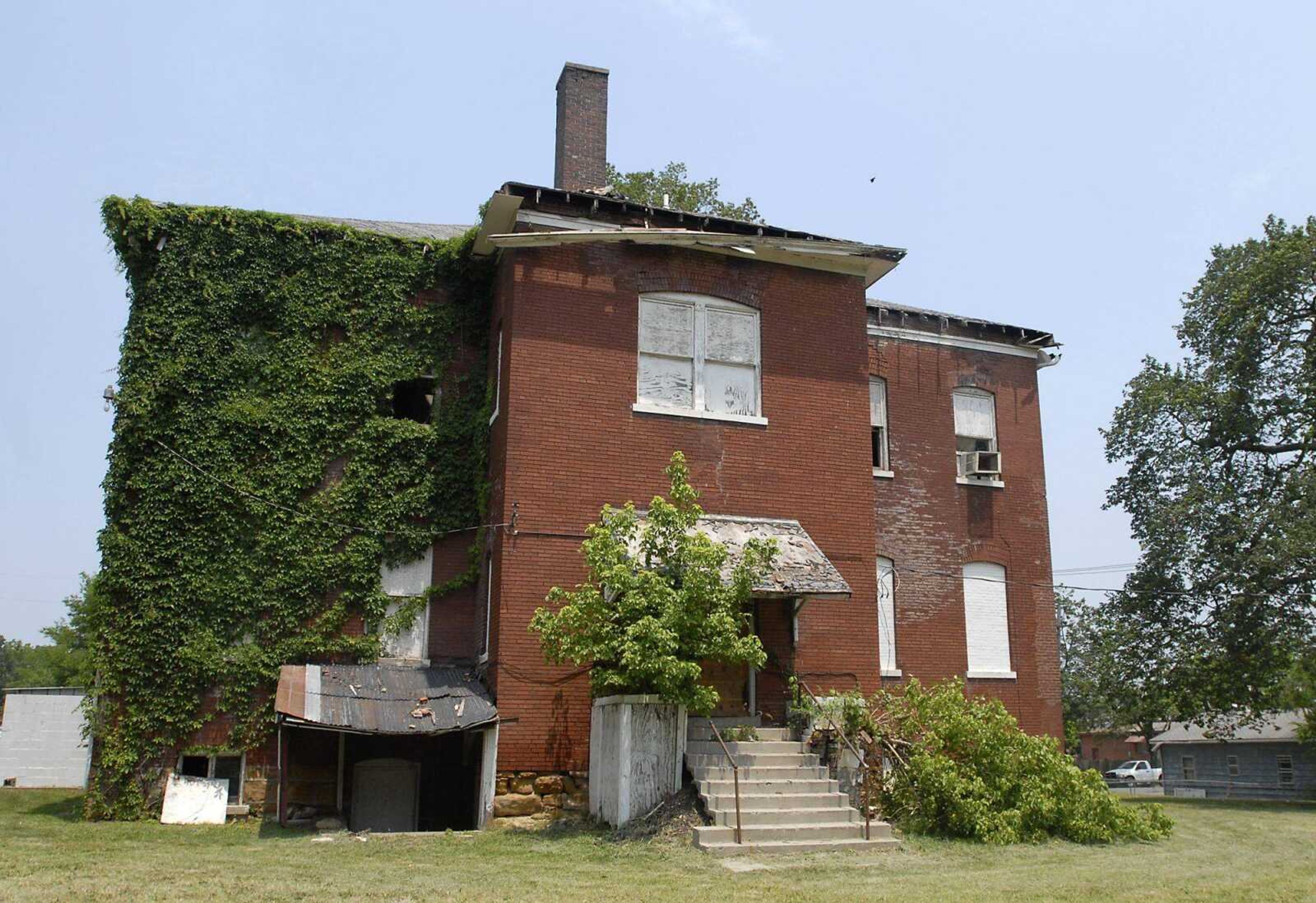 The old Jefferson School building at 731 Jefferson Ave. in Cape Girardeau has made the list of Missouri's 10 most endangered historic places. (Kristin Eberts)