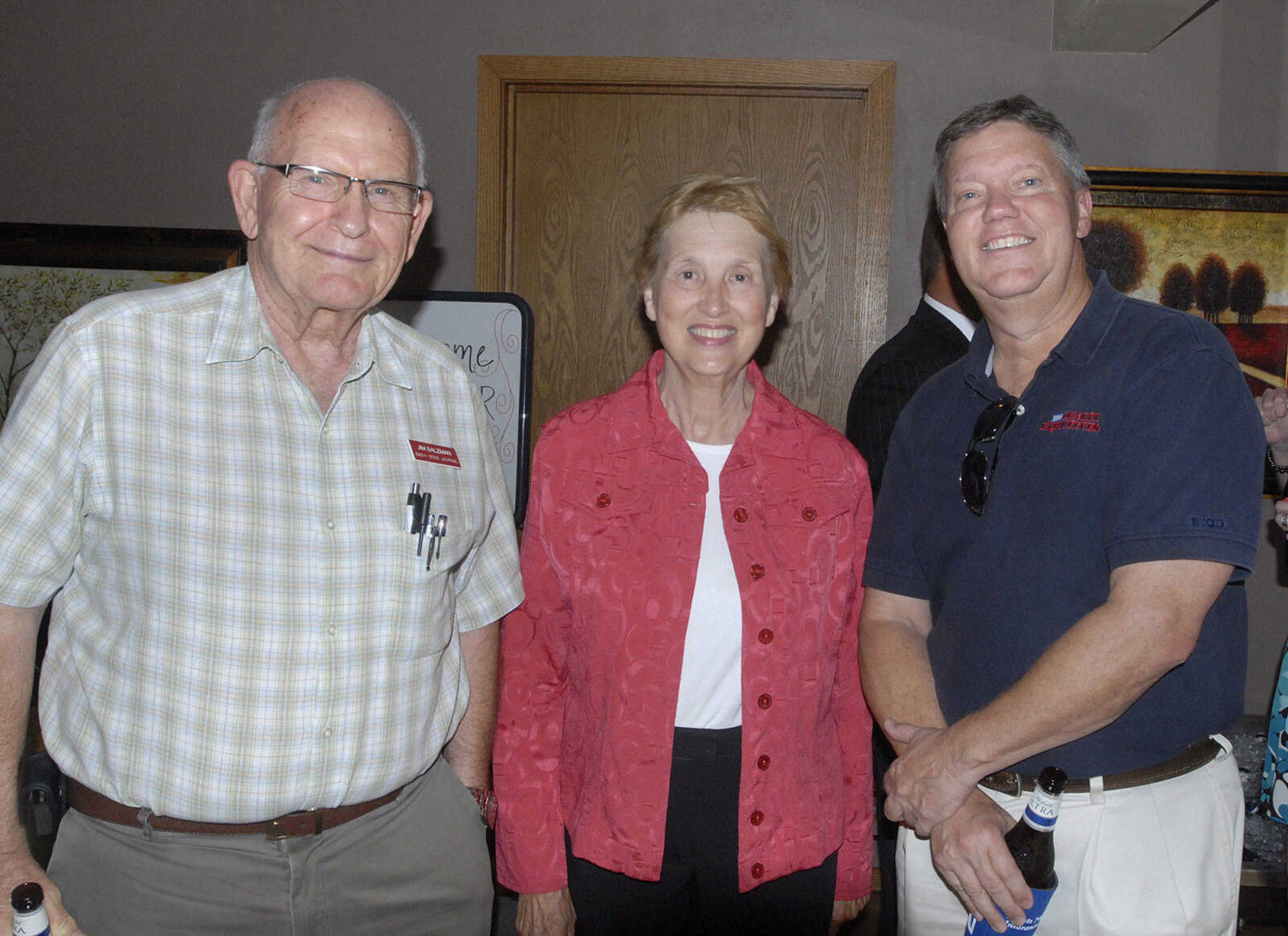 Jim Salzman, Barbara Lohr and Bill Cole