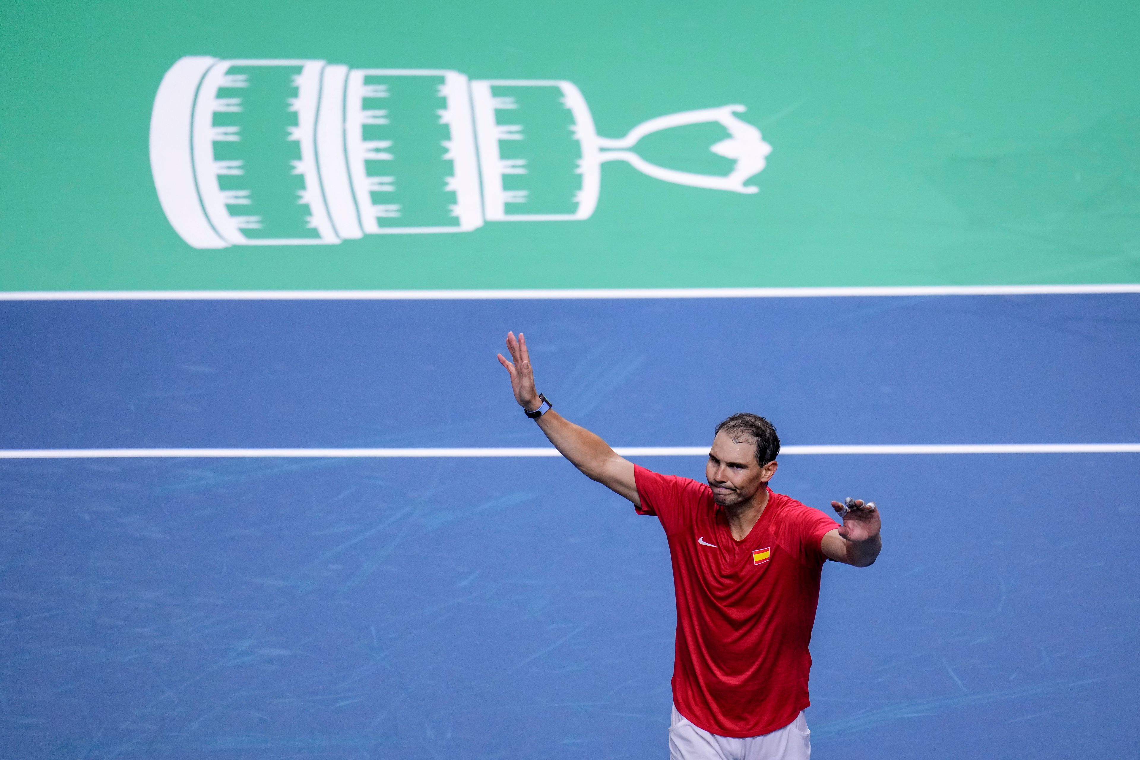 Rafael Nadal calls it an emotional day as he loses in the Davis Cup before retirement