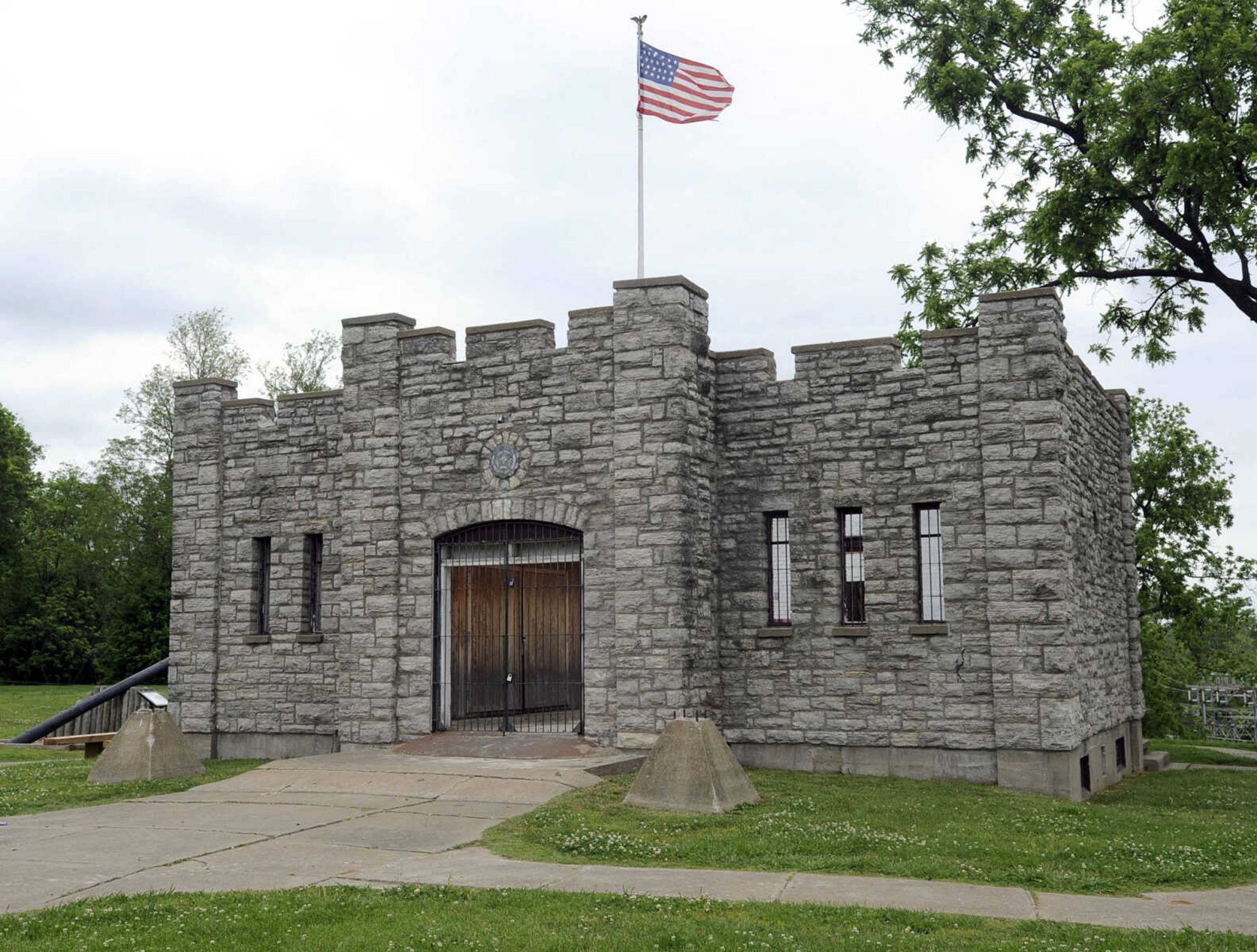 Fort D blockhouse, 920 Fort St., is one of 10 endangered buildings listed by the Cape Girardeau Historic Preservation Commission.