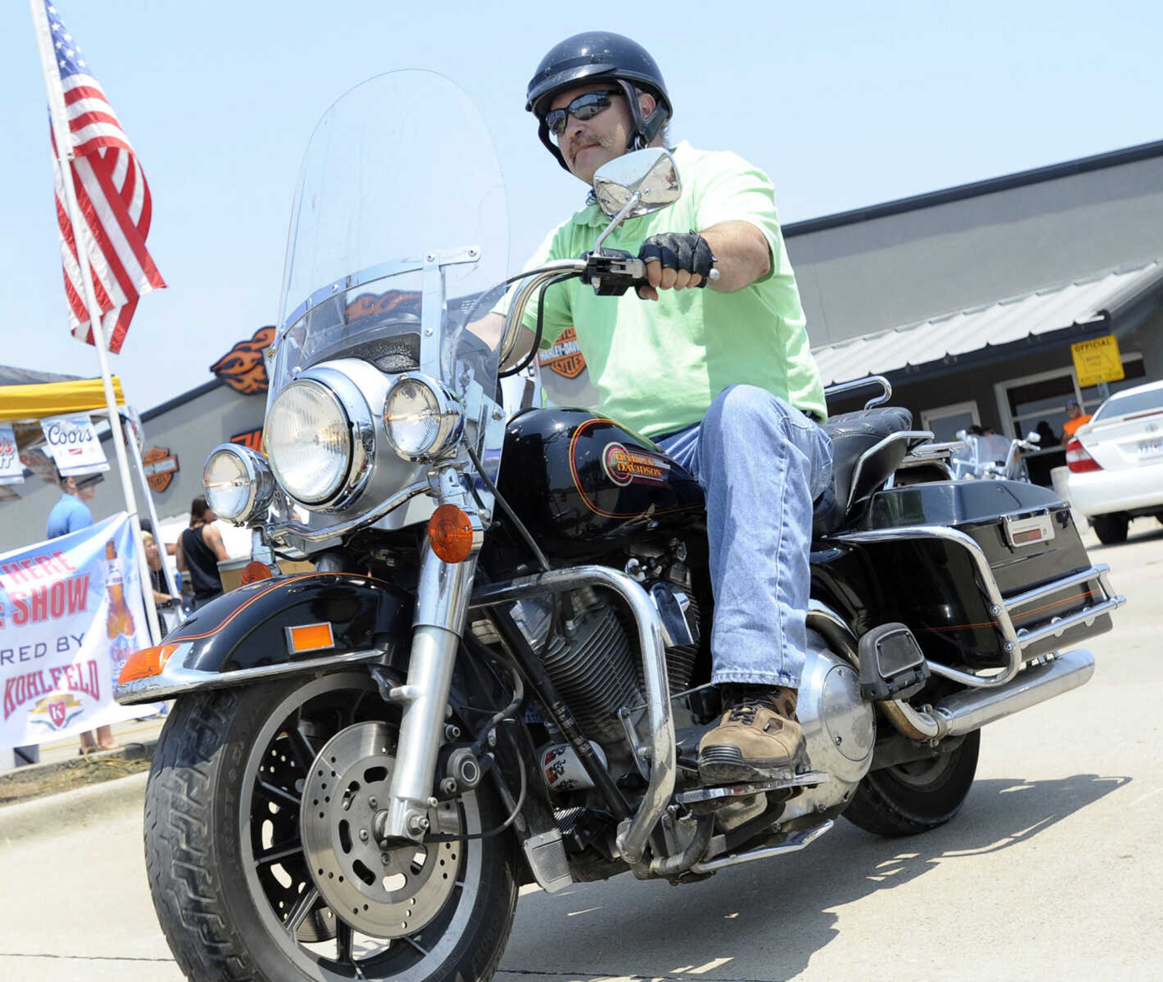 The Bootheel Veterans Heritage Ride begins.