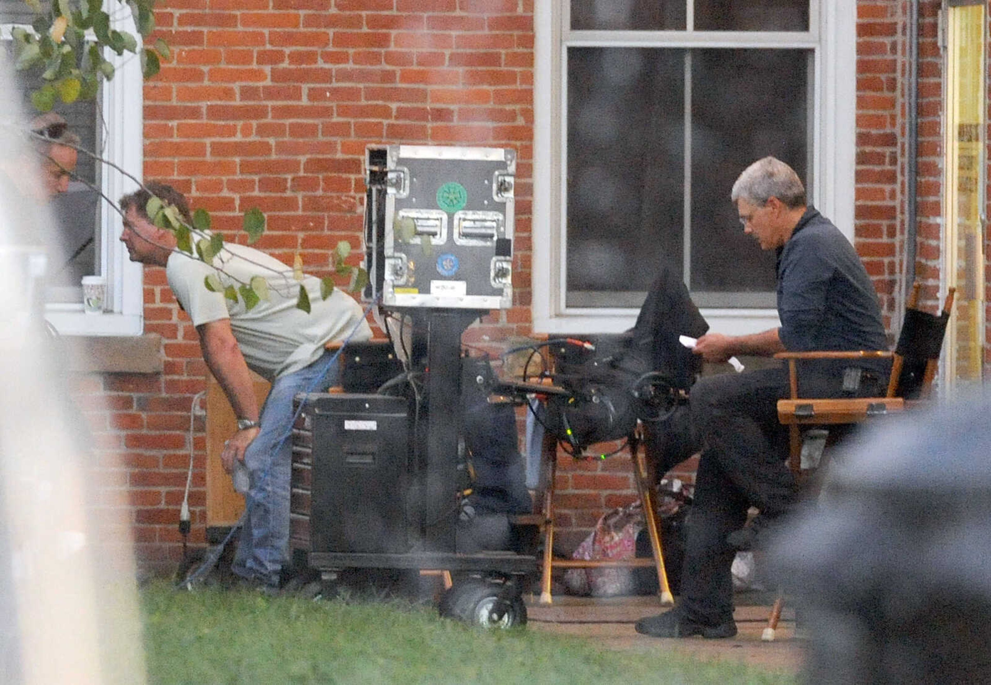 LAURA SIMON ~ lsimon@semissourian.com

Filming of 20th Century Fox's feature film "Gone Girl" gets underway at the Common Pleas Courthouse, Thursday, Oct. 3, 2013, in Cape Girardeau.