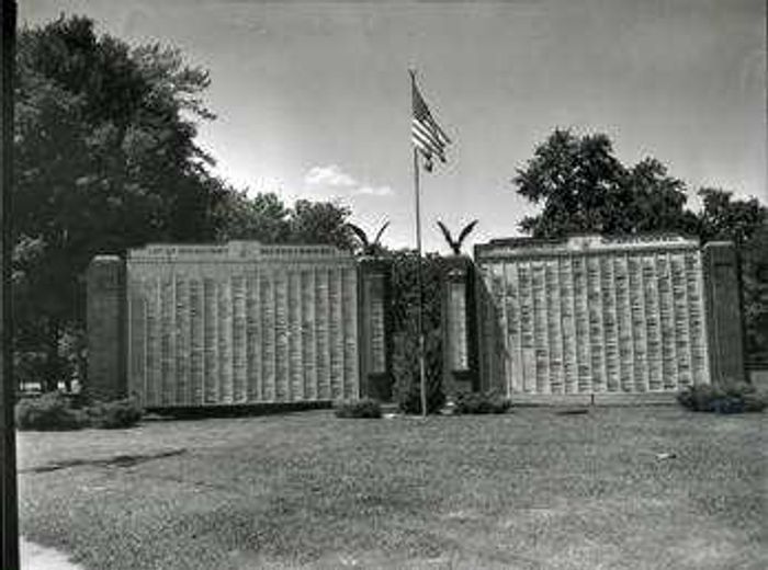 World War II service board that tracked local service men and women. (File photo).