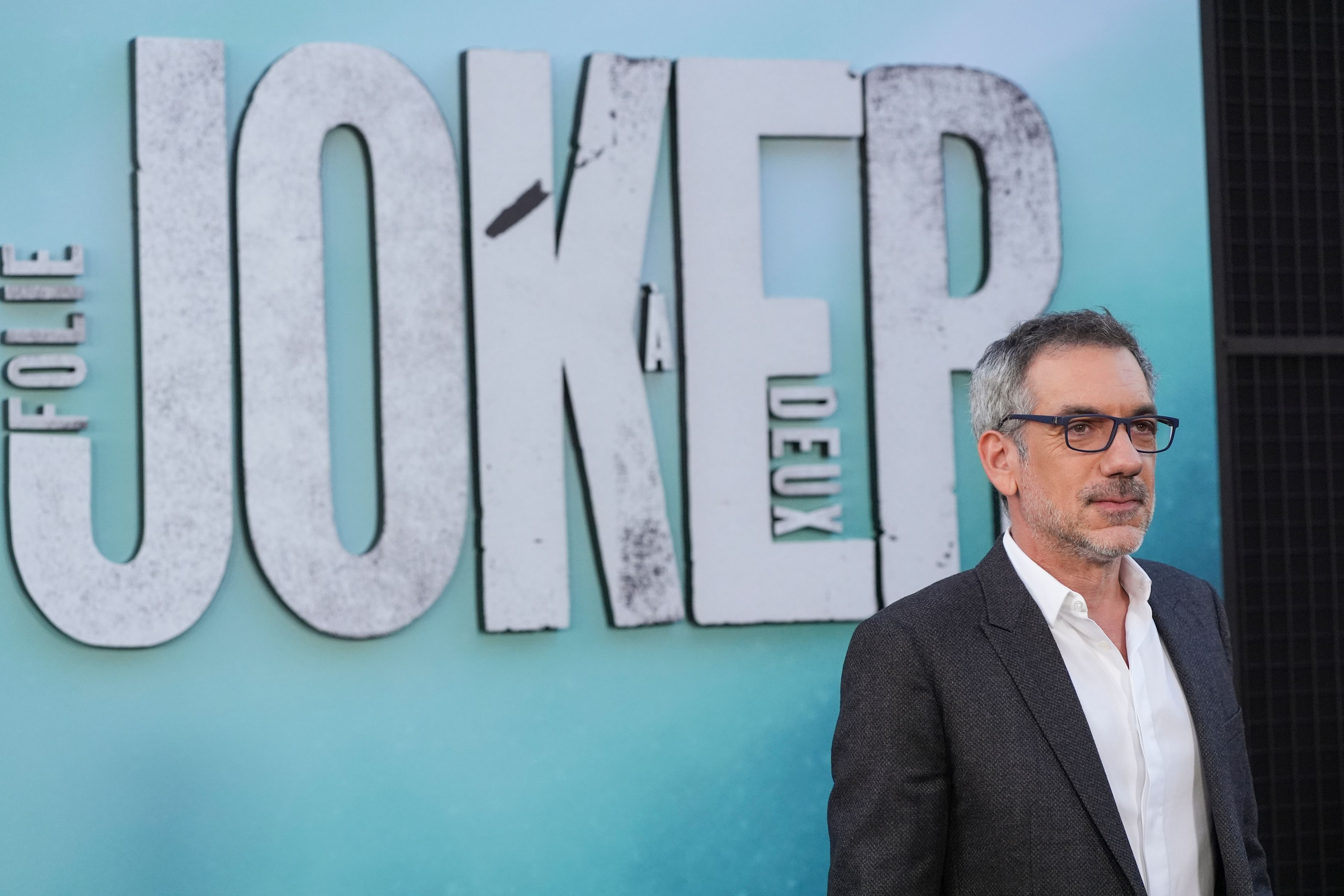 Todd Phillips arrives at the premiere of "Joker: Folie a Deux" on Monday, Sept. 30, 2024, at TCL Chinese Theatre in Los Angeles. (Photo by Jordan Strauss/Invision/AP)