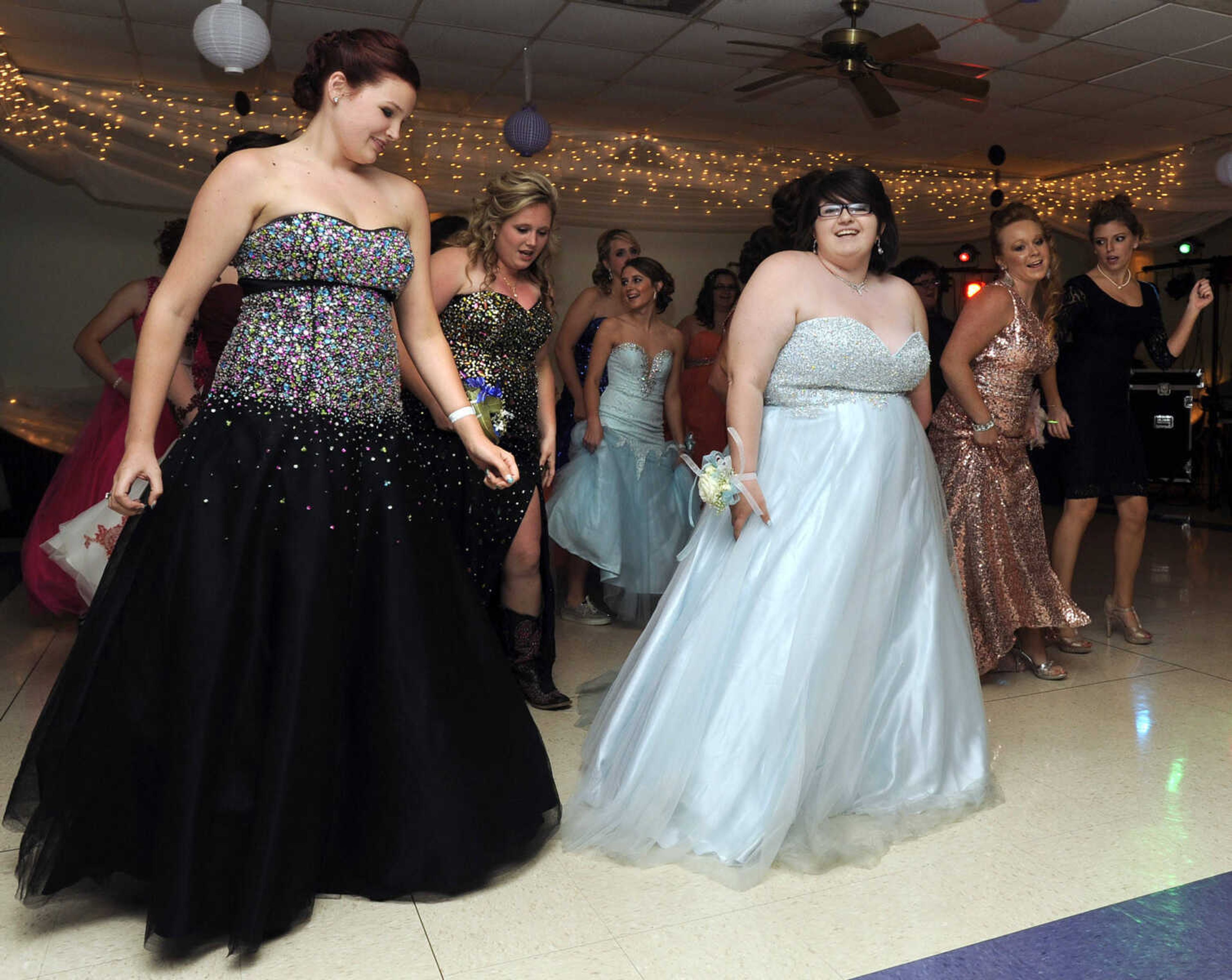 The Meadow Heights High School prom, "Sparkle and Shine," Saturday, May 2, 2015 at the Jackson Elks Lodge.