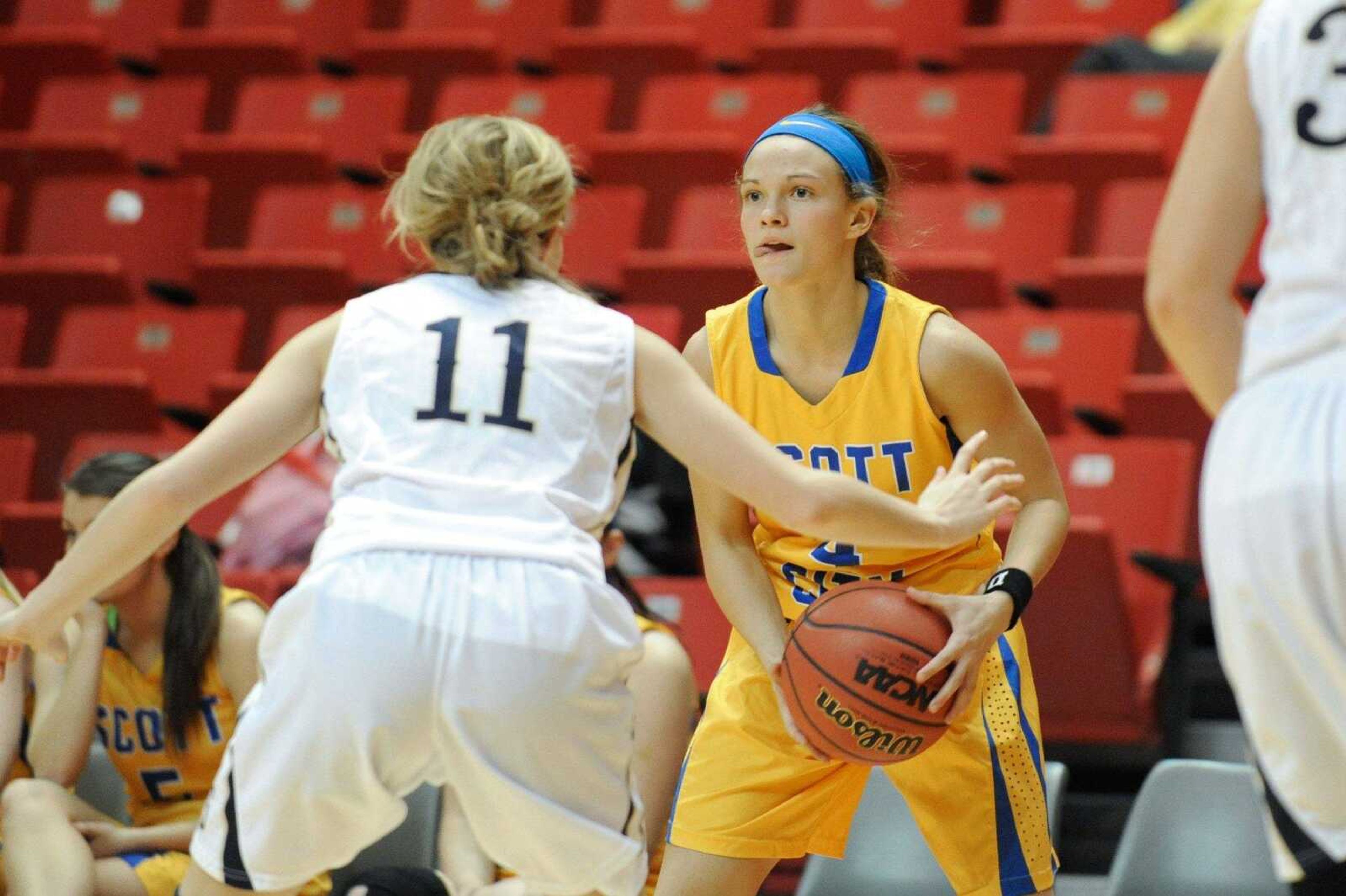 Scott City's Bella Bowers is one of two returning starters for the Rams this season. (Southeast Missourian file)