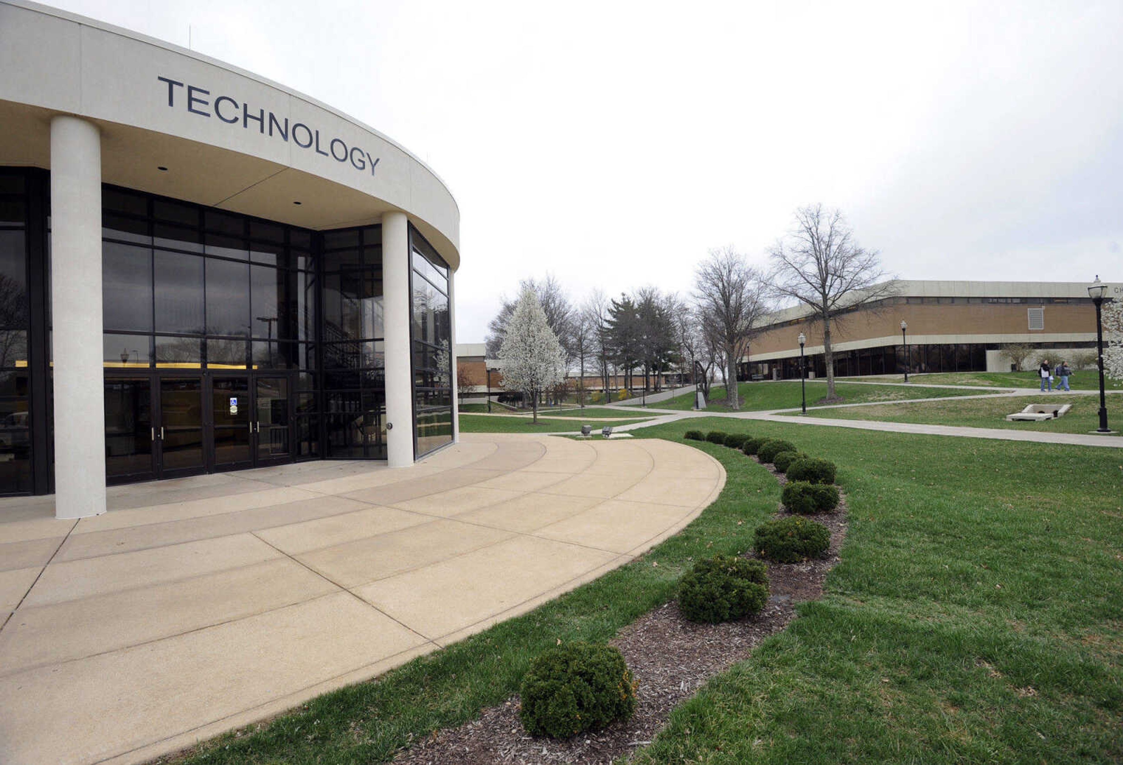 FRED LYNCH ~ flynch@semissourian.com
A view of the Technology building, left, and the C.H. Cozean Library at Mineral Area College in Park Hills, Mo.