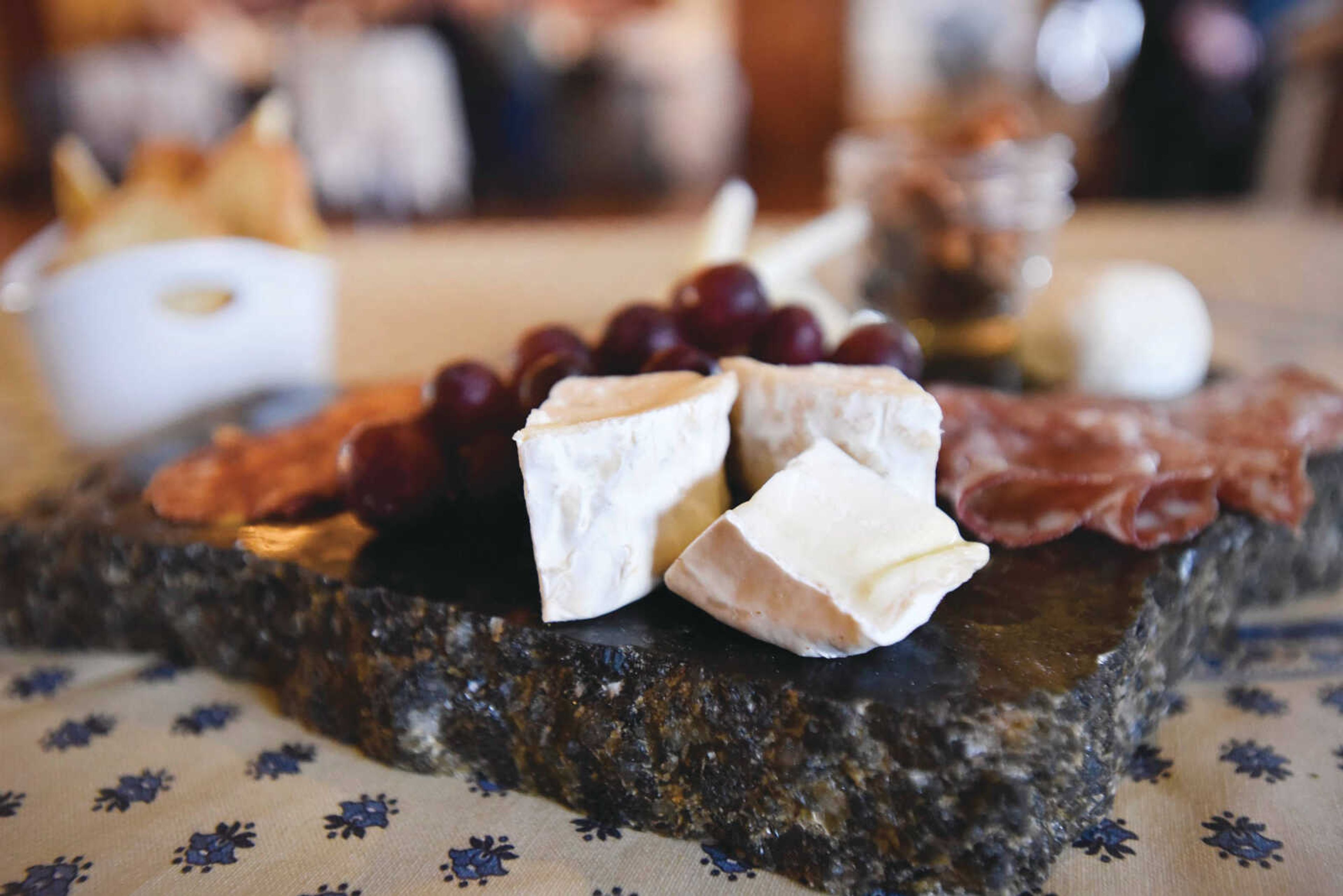 LAURA SIMON ~ lsimon@semissourian.com    The antipasto appetizer at Chaumette Vineyards & Winery is seen on Friday, March 17, 2017, in Ste. Genevieve, Missouri.