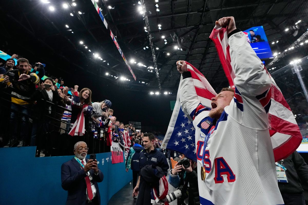 There were cheers across the country, after US men win first...