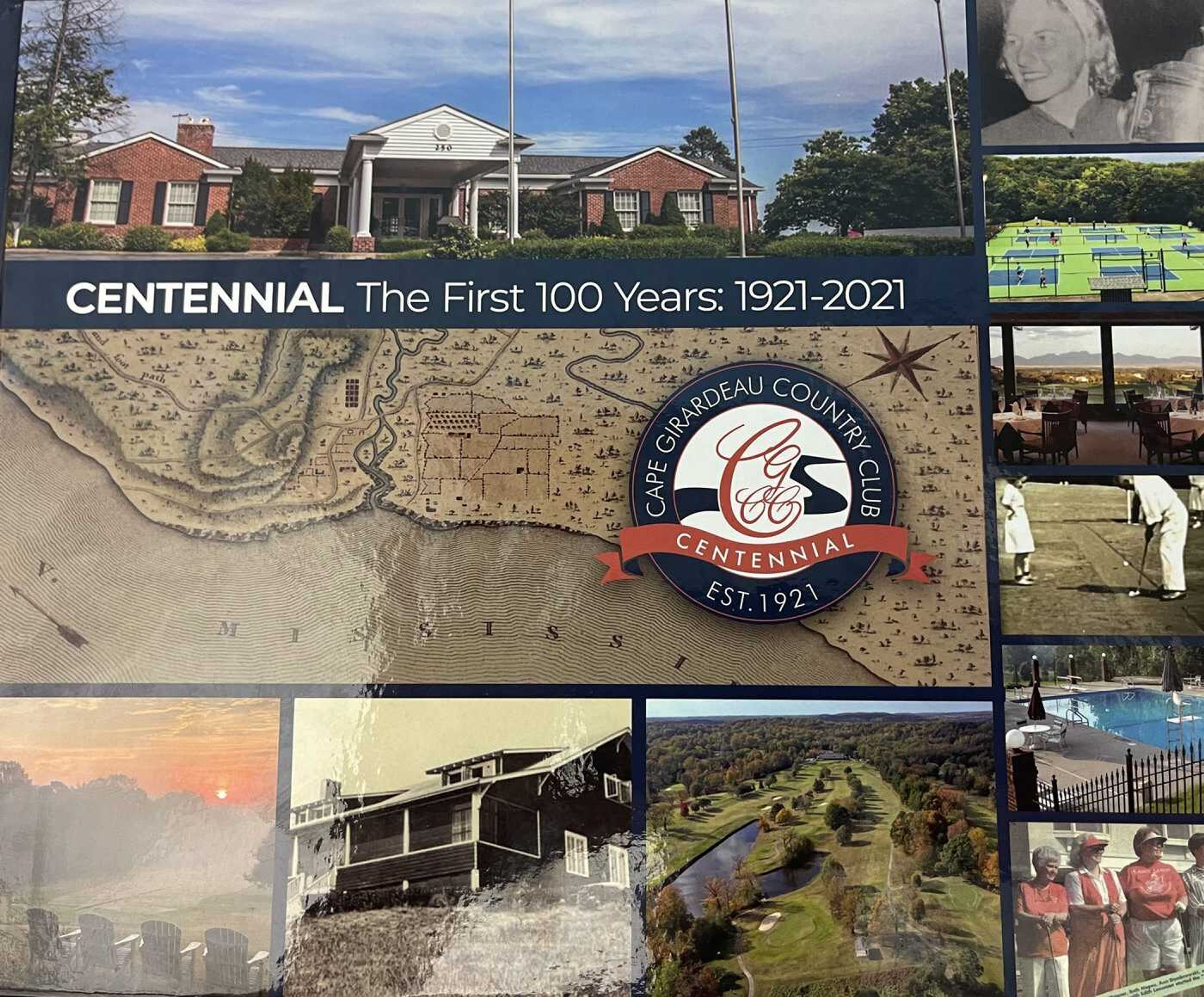 "Cape Girardeau Country Club Centennial -- The First 100 years: 1921-2021," written by Jerry Ford and J. Fred Waltz, tells a century of history, of the organization, Cape Girardeau and the region.