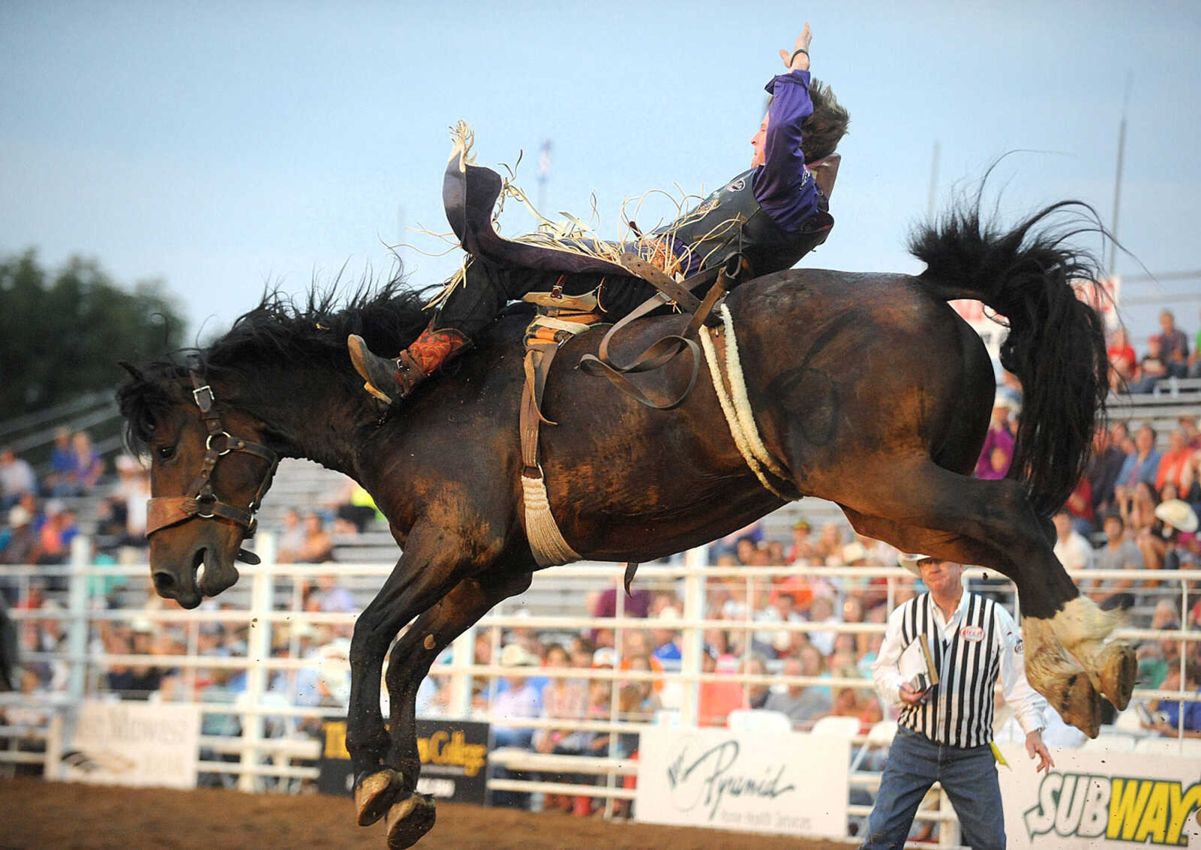 LAURA SIMON ~ lsimon@semissourian.com

Opening night of the Sikeston Jaycee Bootheel Rodeo, Wednesday, Aug. 6, 2014.