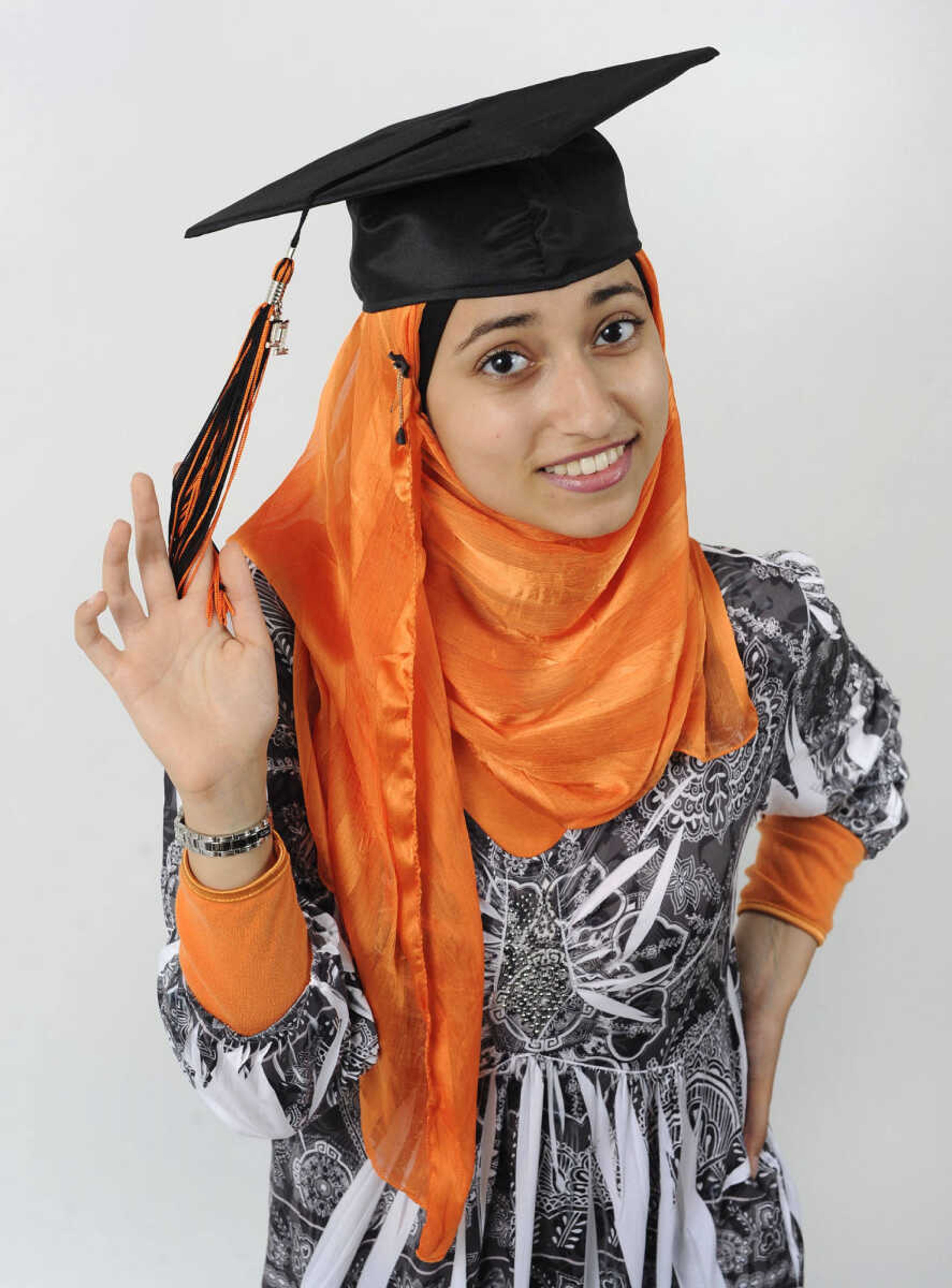 FRED LYNCH ~ flynch@semissourian.com
Cape Girardeau Central's valedictorian Noor Wadi.