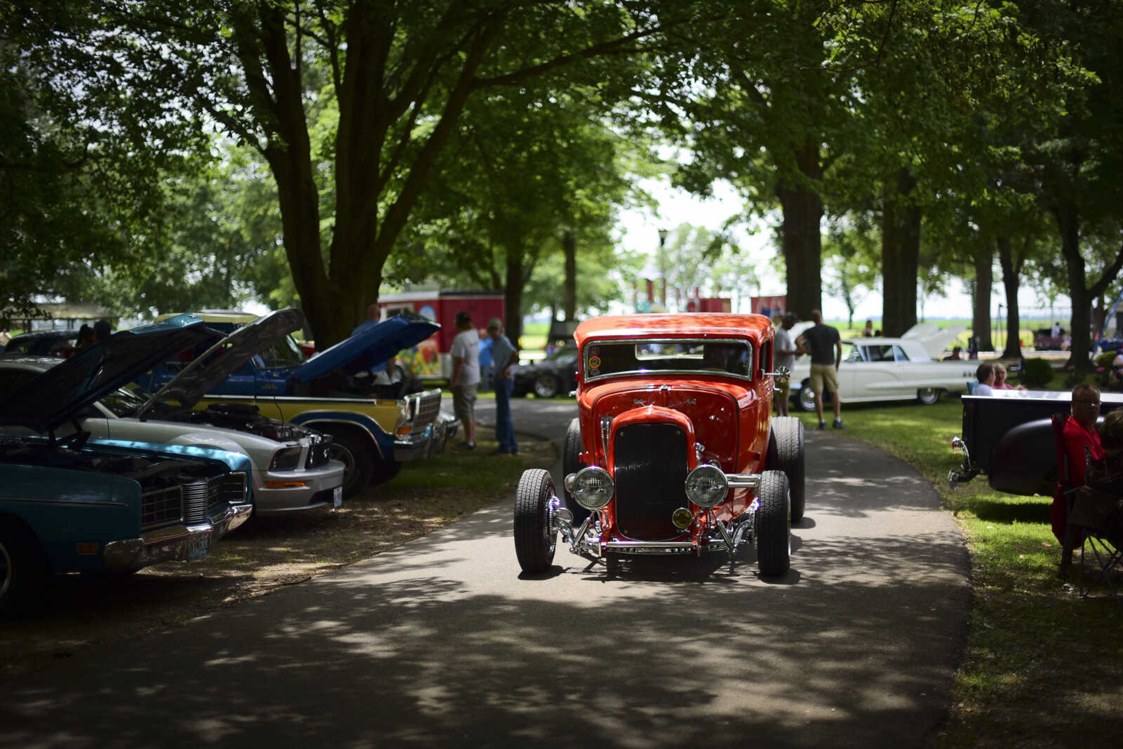 The 22nd annual Oran Car Show at George Tilles Jr. Memorial Park Saturday, June 3, 2017 in Oran.