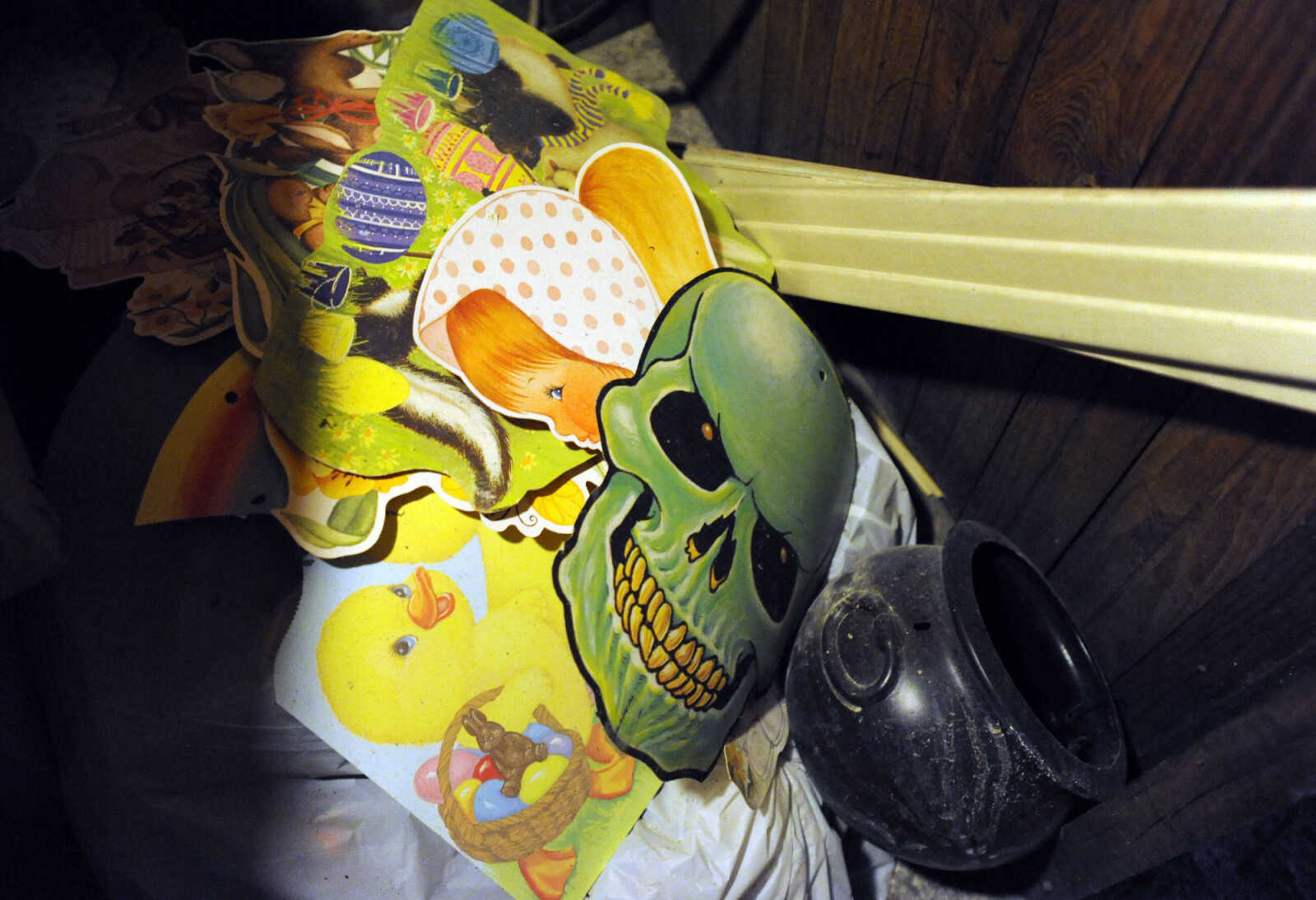 LAURA SIMON ~ lsimon@semissourian.com

Old decorations are stored inside the attic of the Cape Girardeau County Courthouse in Jackson, Missouri, Wednesday, Feb. 18, 2015.