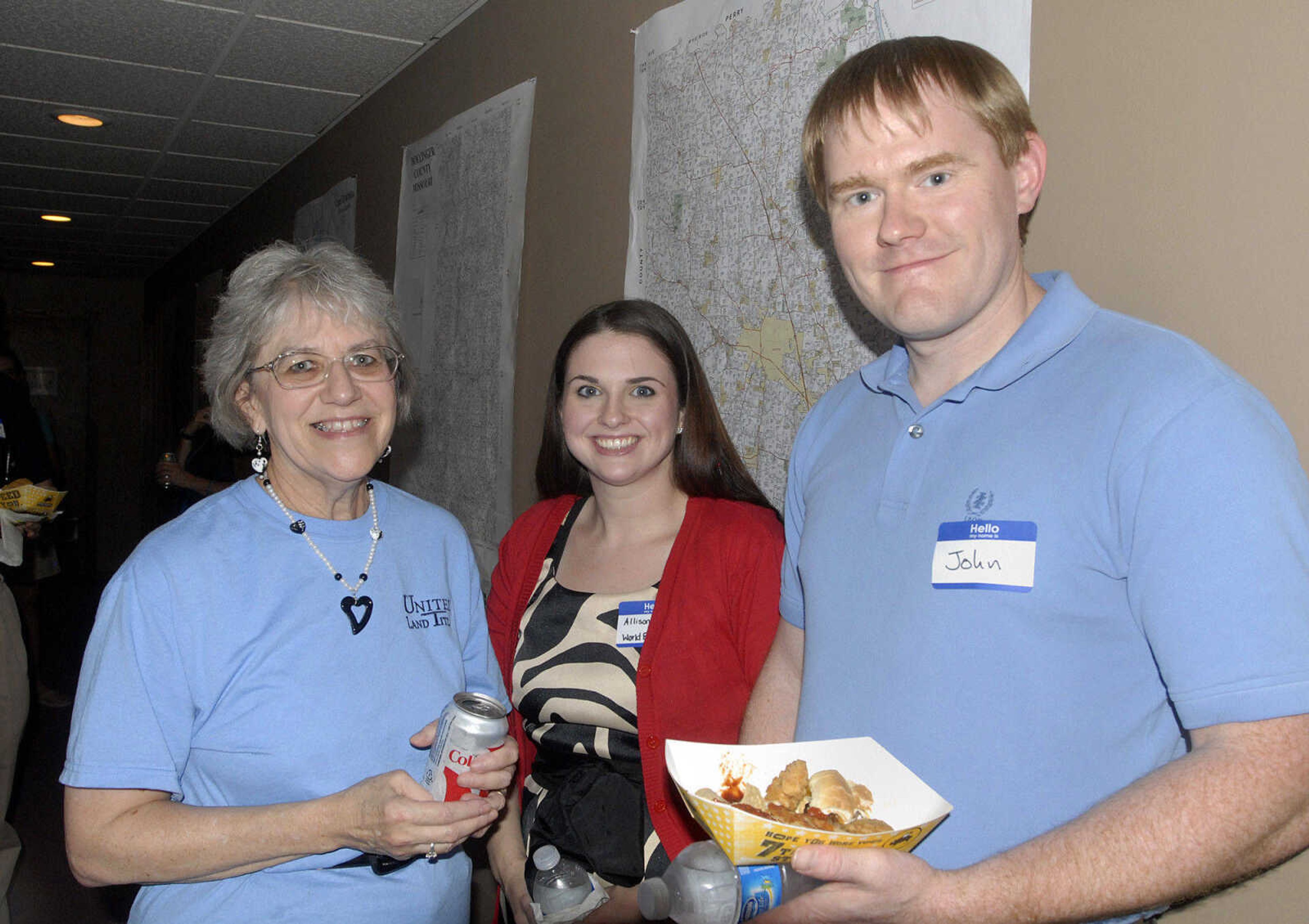 Mary Hess, Allison Miller and John Gaines