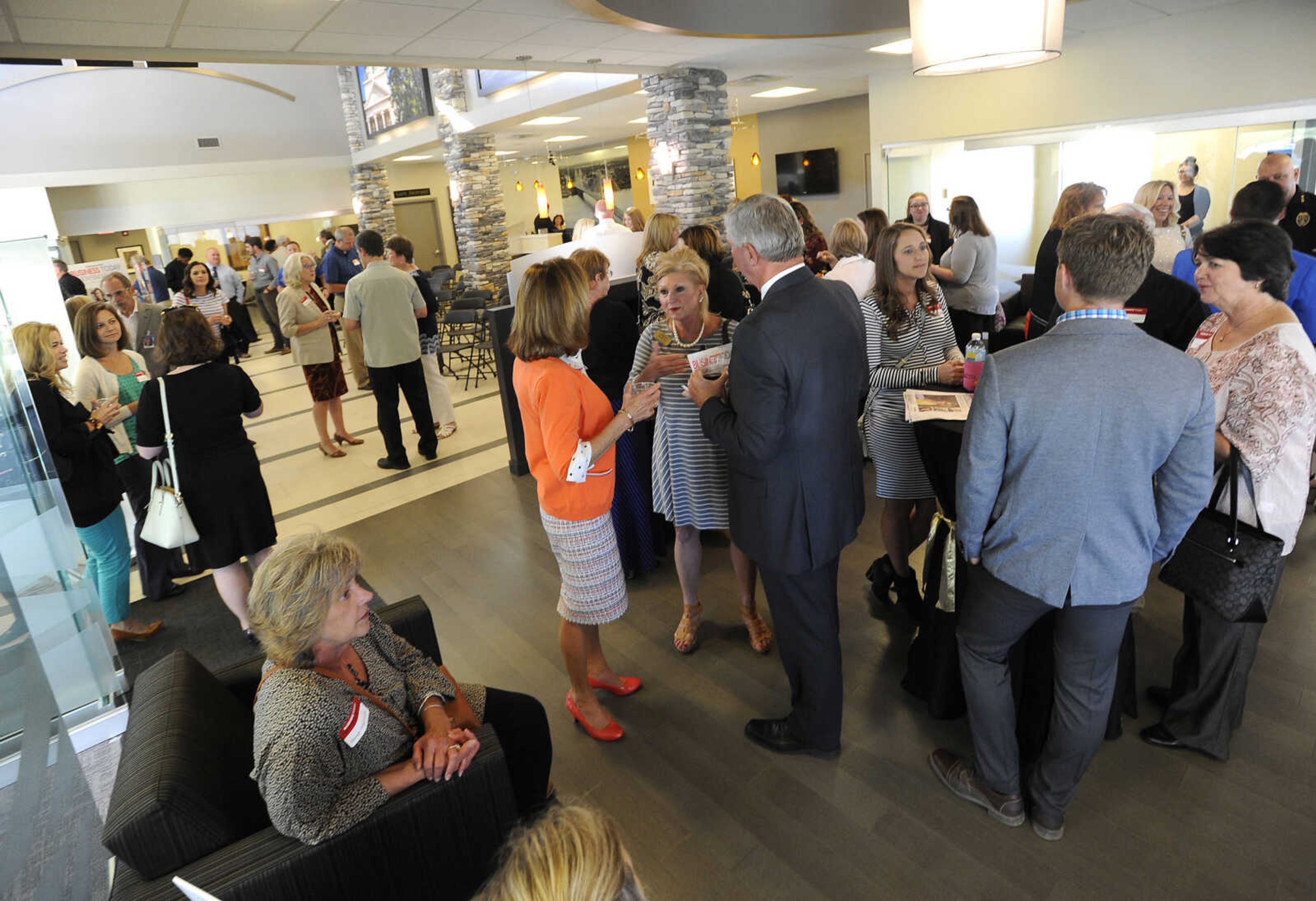 FRED LYNCH ~ flynch@semissourian.com
The Business Today Newsmakers awards reception Wednesday, Sept. 6, 2017 at First Midwest Bank in Cape Girardeau.