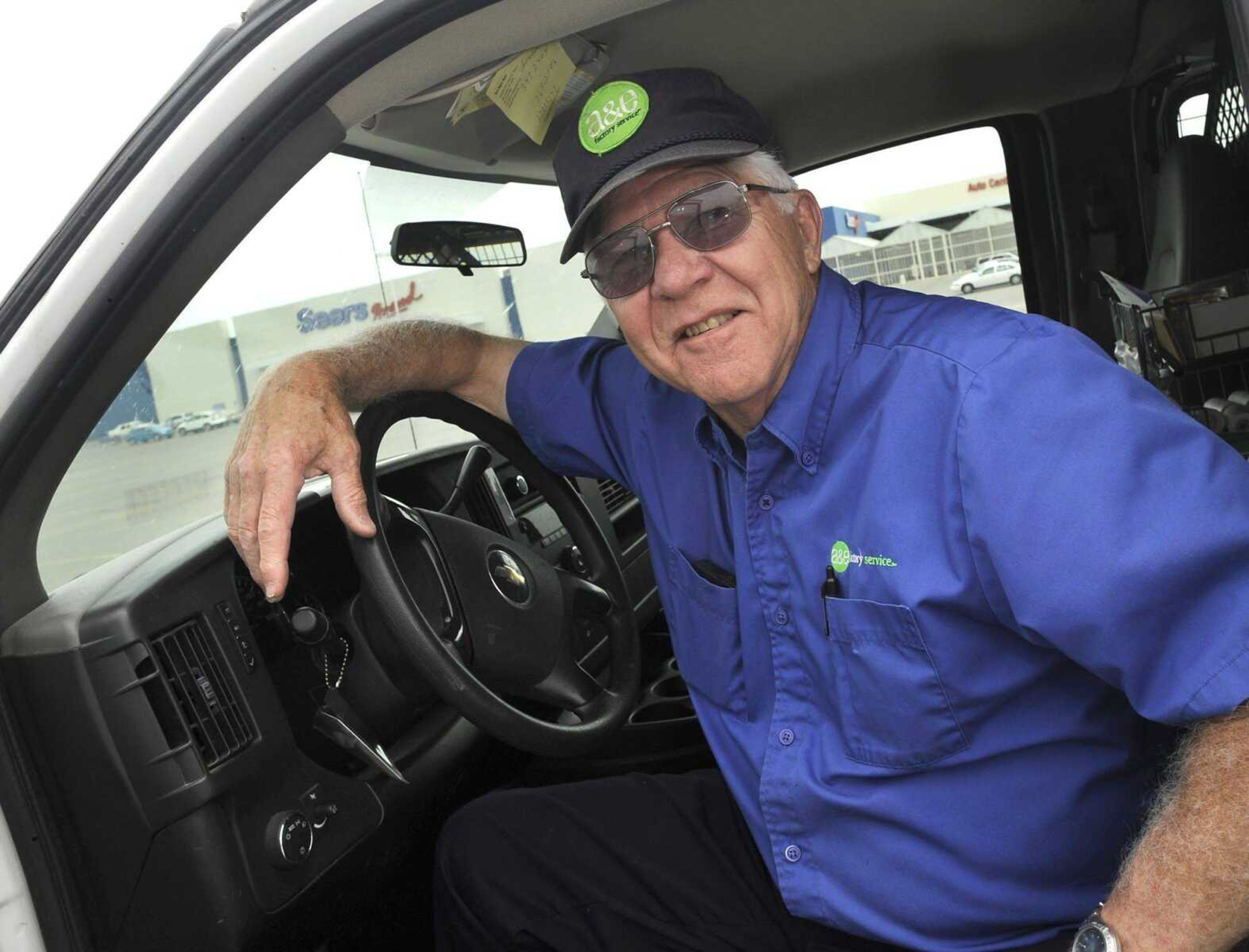 Ralph LeGrand has completed a 50-year career with Sears as a repair technician. (Fred Lynch)