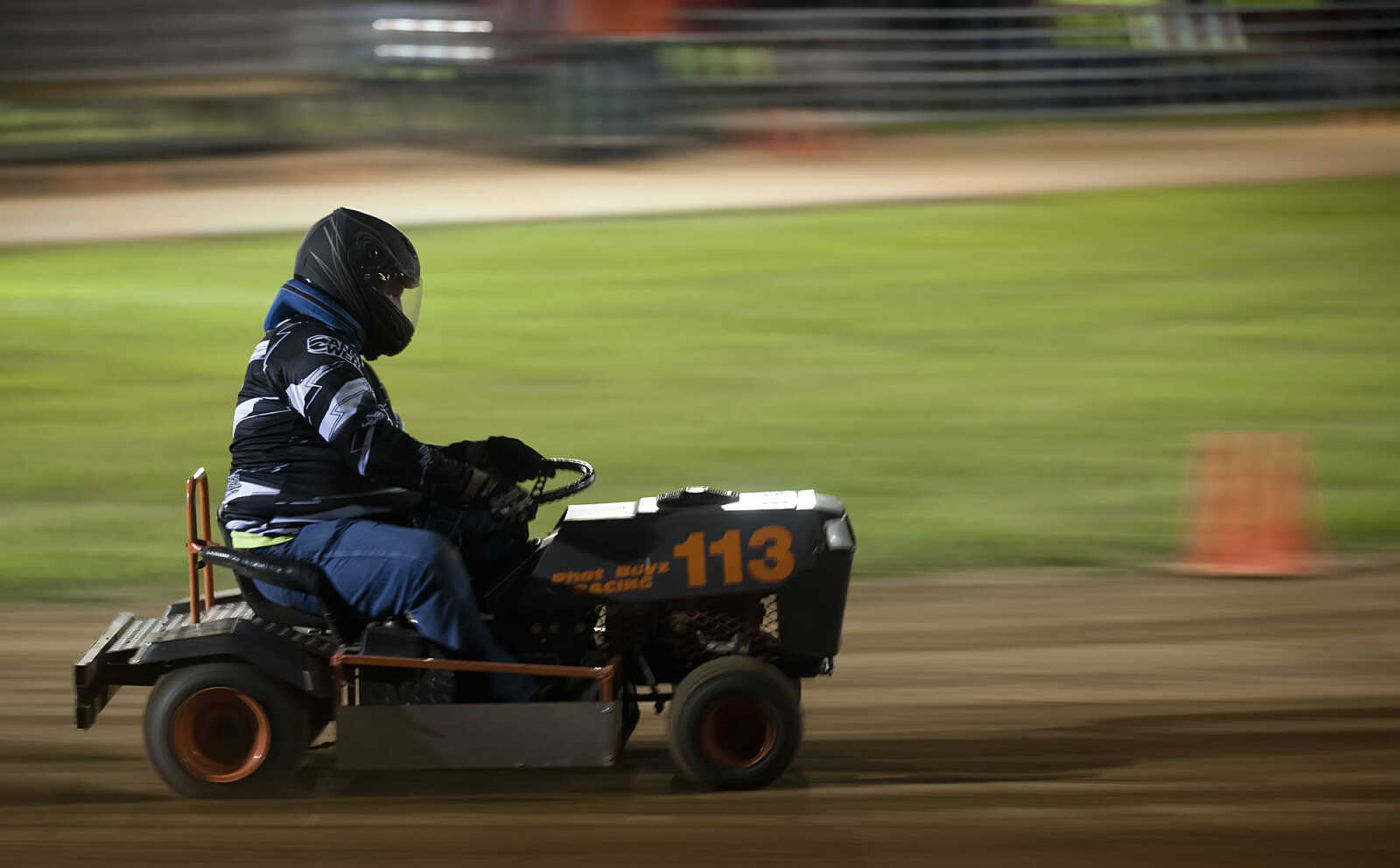 The Southeast Missouri Lawnmower Racing Association's Racing for a Cure presented by the Patton Lions Club at the Patton Saddle Club Saturday, May 10, in Patton, Mo. Proceeds from the event will go towards the Bollinger County Relay for Life.