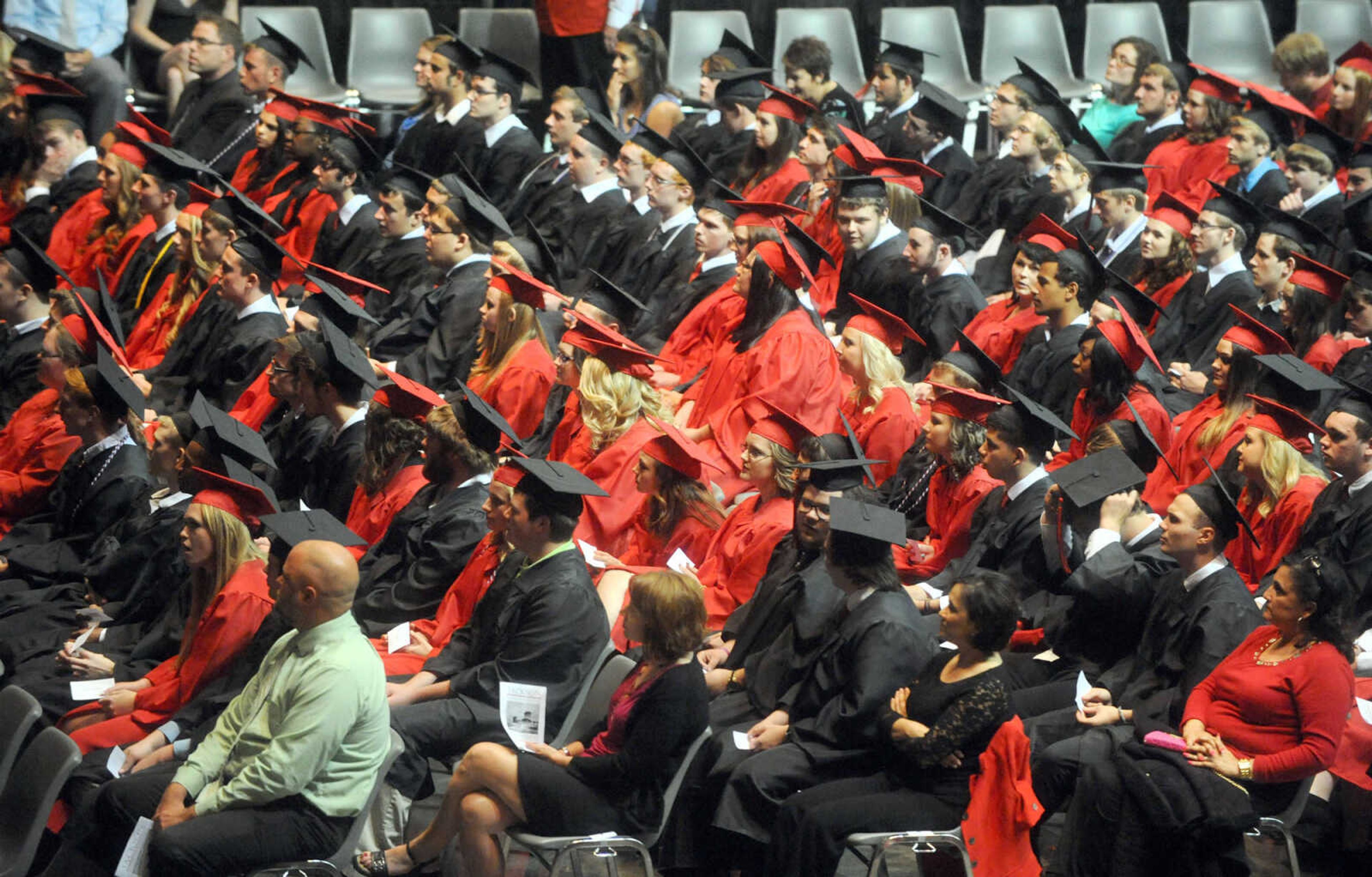 LAURA SIMON ~ lsimon@semissourian.com

Jackson Senior High School commencement, Thursday, May 21, 2015, at the Show Me Center.