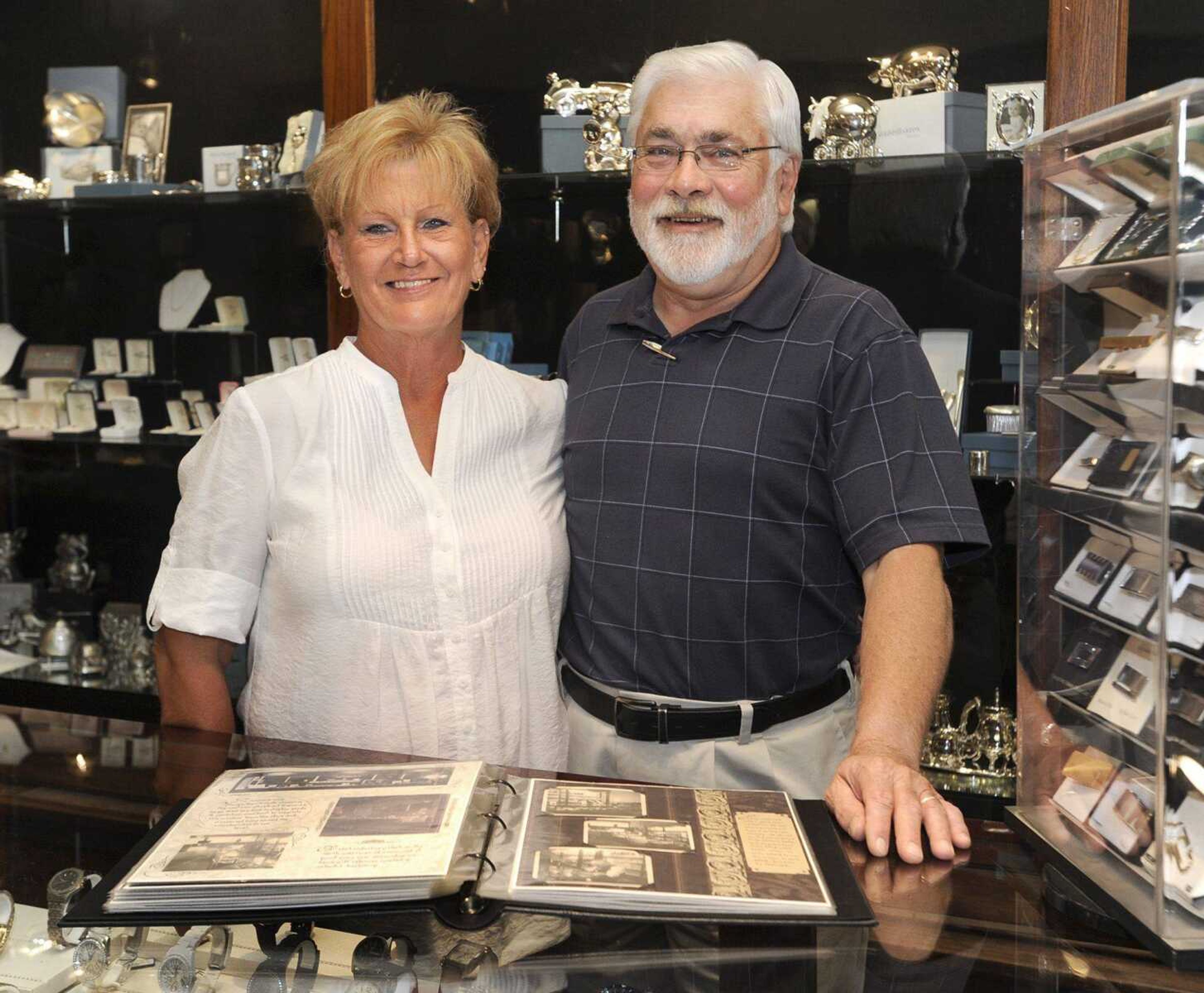 Judith Anne and Roger Lang are the owners Lang Jewelry & Fine Gifts in Cape Girardeau. (Fred Lynch)