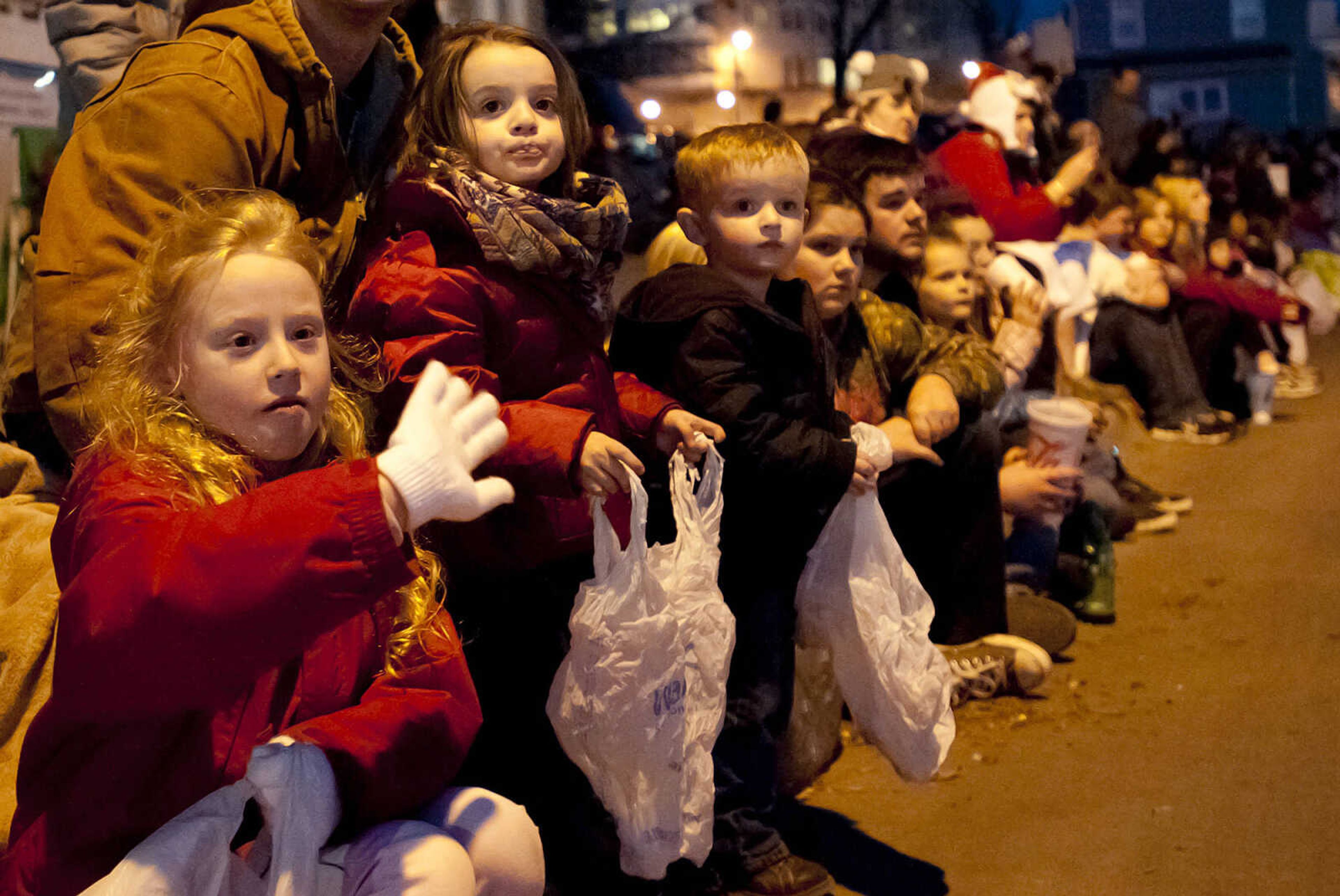 The 22nd Annual Parade of Lights Sunday, Dec. 1, in Cape Girardeau. The parade started at Capaha Park making its way down Broadway and Main Street. The theme for this year's parade was ŇChristmas Fun for Everyone.Ó