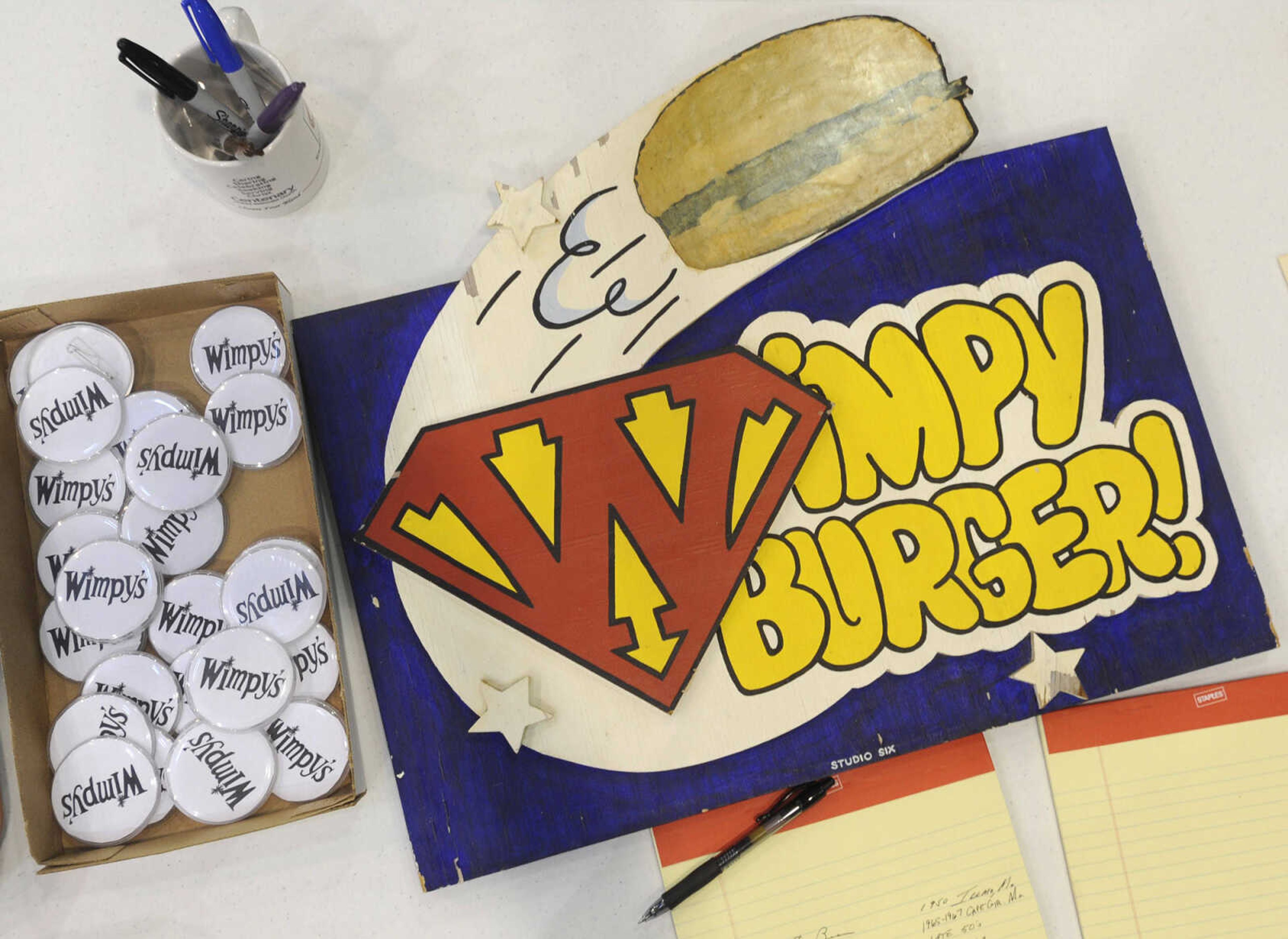 FRED LYNCH ~ flynch@semissourian.com
Memorabilia was displayed for Wimpy's Day Saturday, Sept. 19, 2015 at Centenary United Methodist Church in Cape Girardeau.