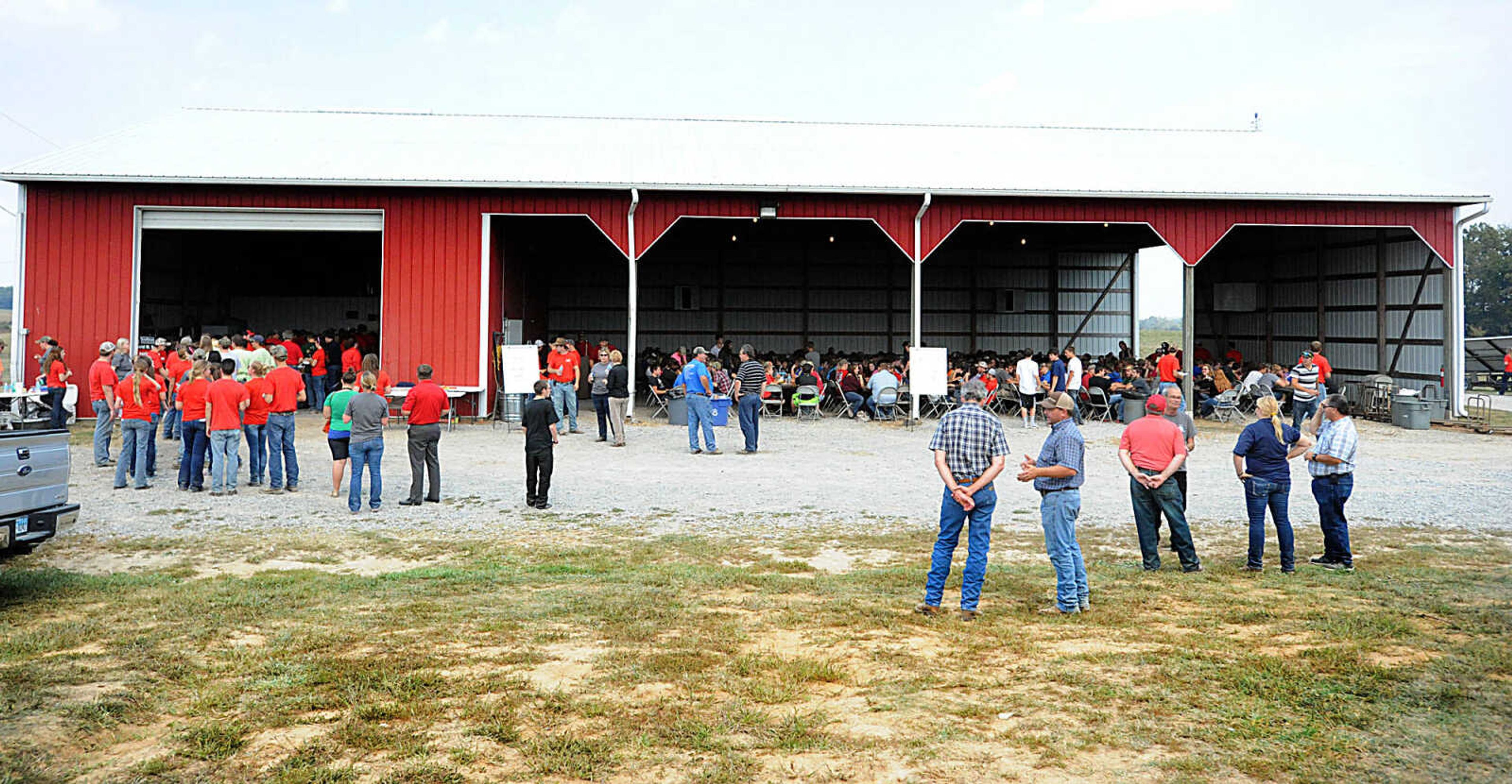 LAURA SIMON ~ lsimon@semissourian.com

The 12th annual Agriculture Education Field Day hosted by Southeast missouri State University's Department of Agriculture, Wednesday, Oct. 1, 2014. Around 400 students from area schools spent the day learning at the Charles Hutson Horticulture Greenhouse and the David M. Barton Research Center.