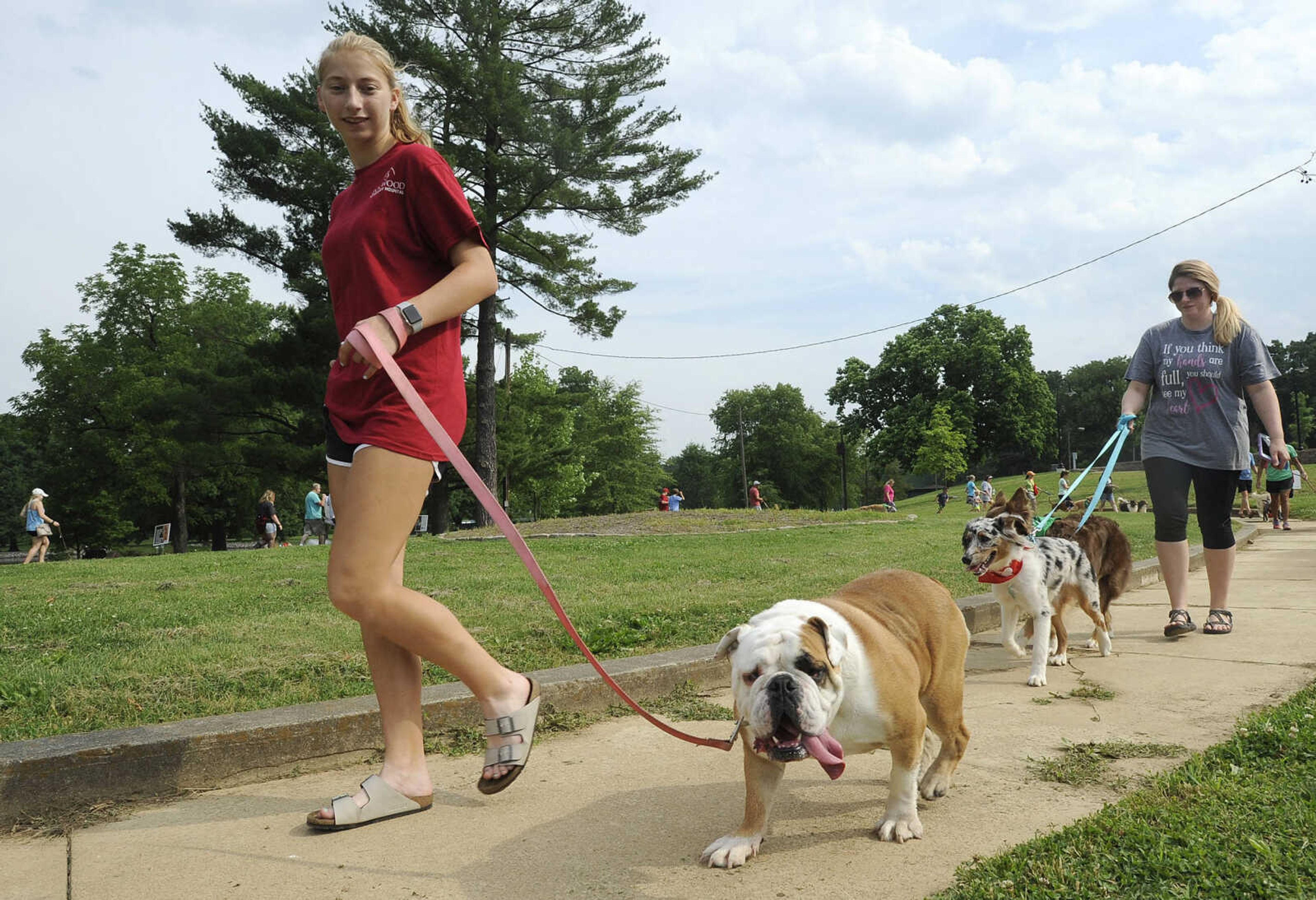 FRED LYNCH ~ flynch@semissourian.com
The American Cancer Society's Bark for Life event Saturday, June 9, 2018 at Capaha Park.