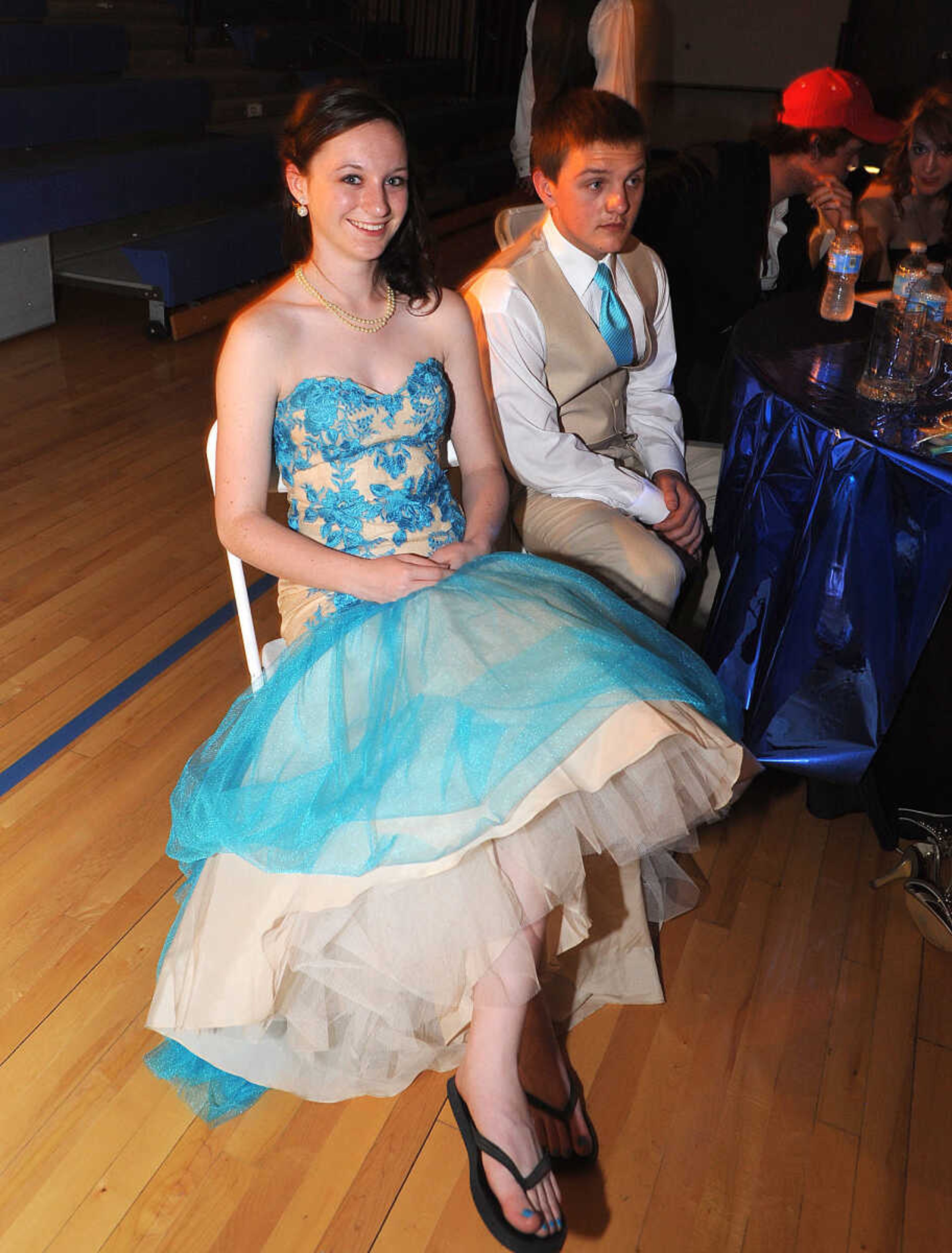 LAURA SIMON ~ lsimon@semissourian.com

Oran High School held its prom Saturday night, April 12, 2014, inside the school's gymnasium.