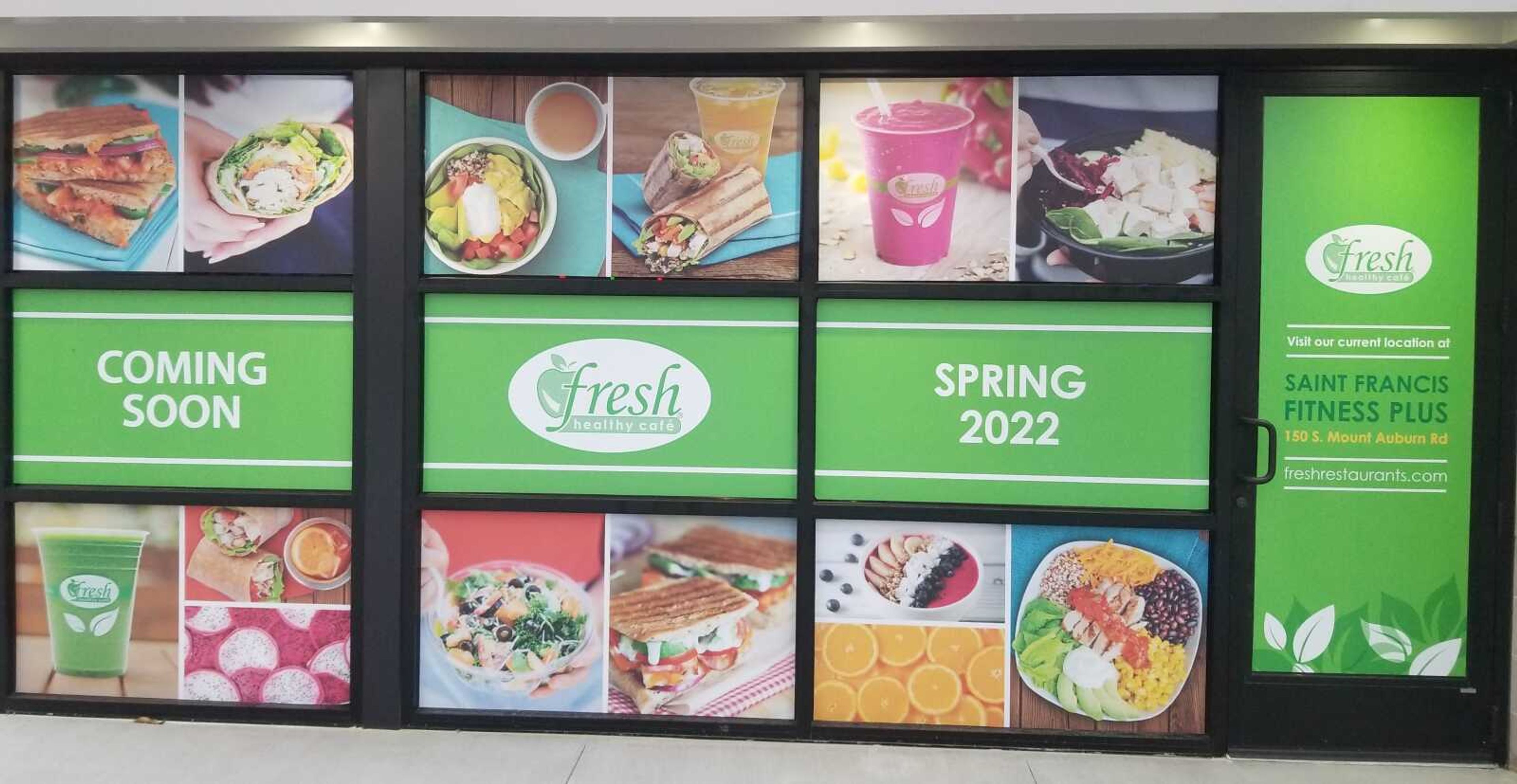 Fresh Healthy Cafe will open a second location later this spring inside Mount Auburn Center in Cape Girardeau.