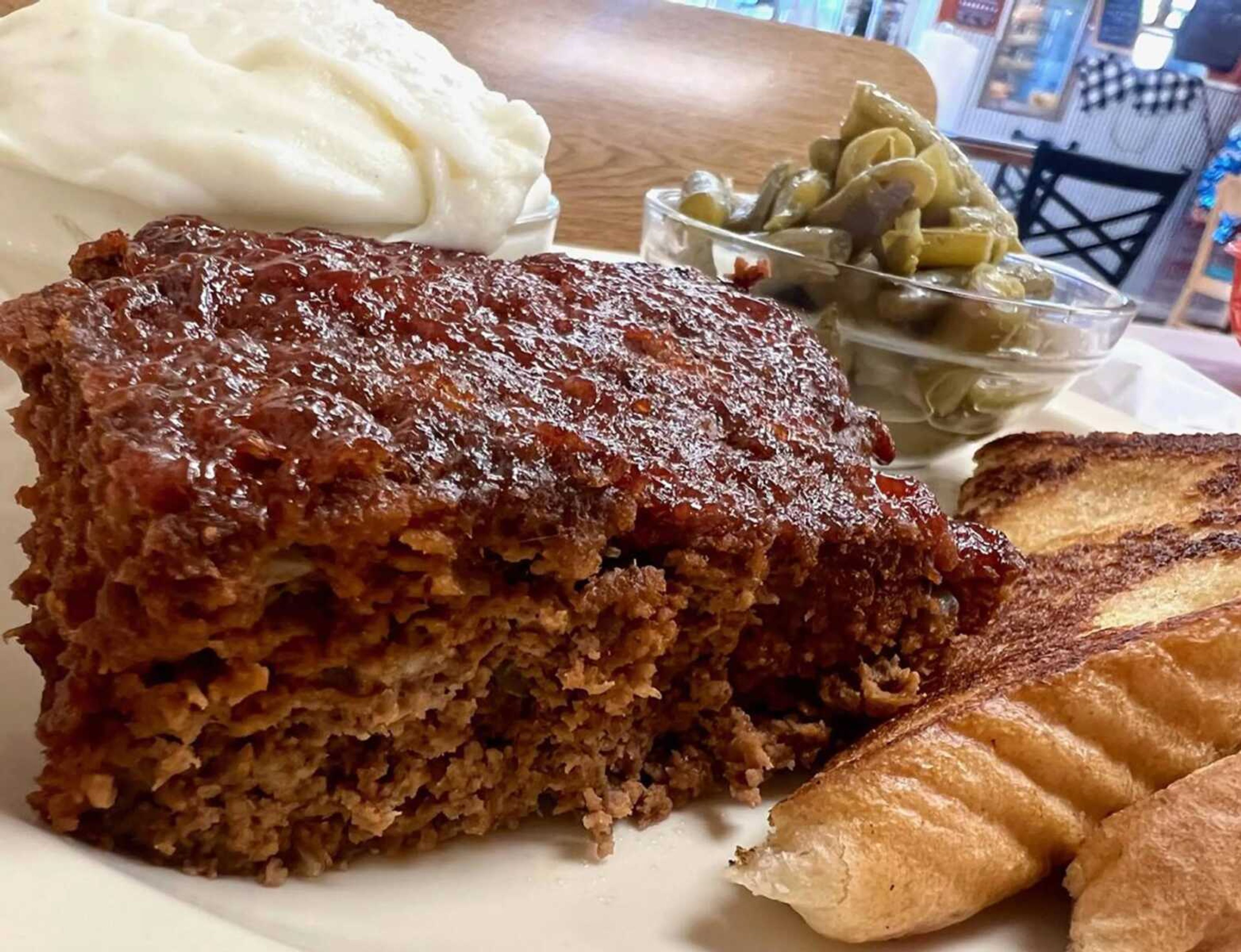 There's just nothing like a homemade slice of meatloaf to make you feel the love. 