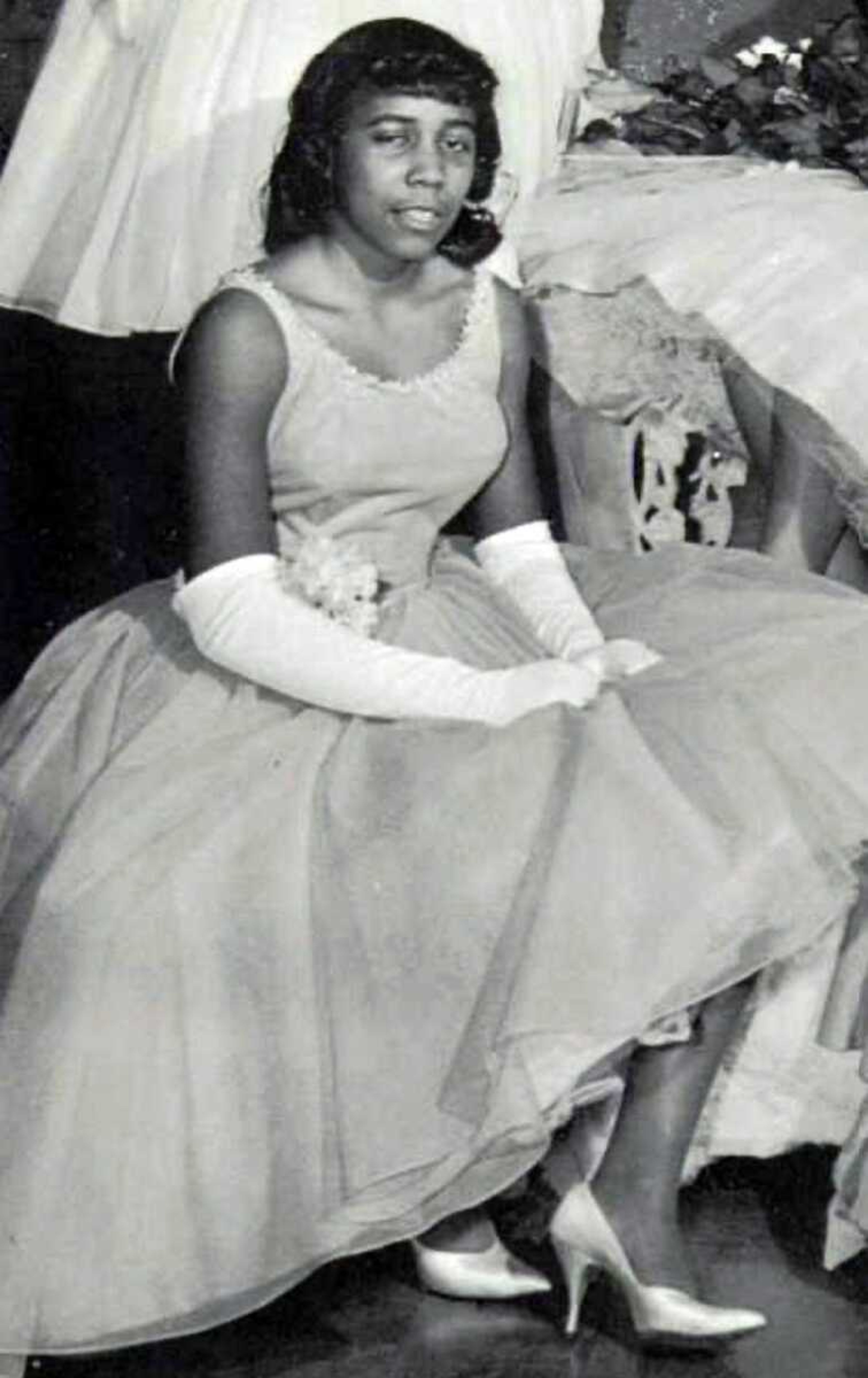 Martha Middlebrook is pictured here as a member of Cape Girardeau Central High School's Basketball Queen's Court from the 1961 Central High yearbook, The Girardot. Martha's maternal extended family included the Nances and Eulinbergs of Jackson.