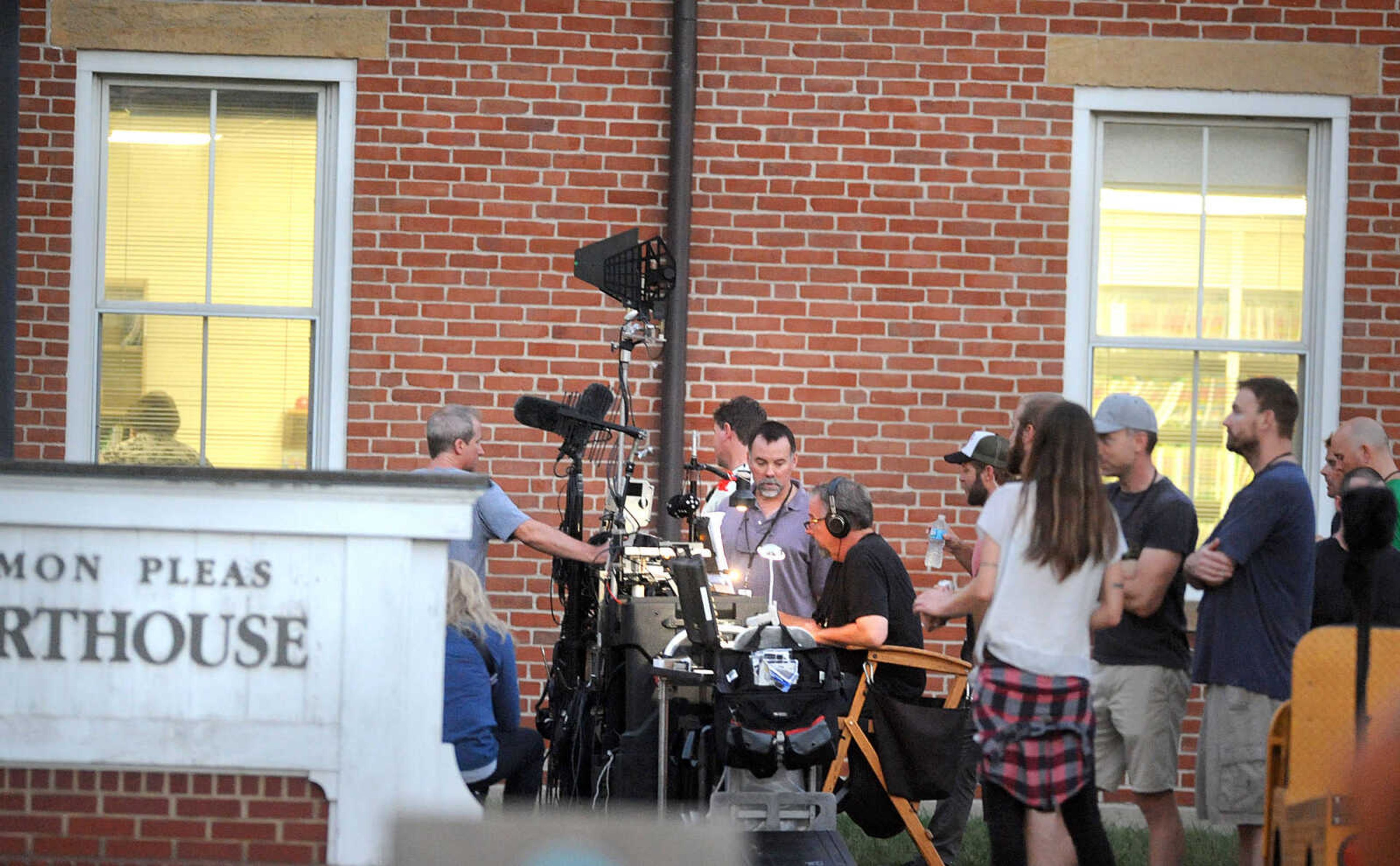 LAURA SIMON ~ lsimon@semissourian.com

Filming of 20th Century Fox's feature film "Gone Girl" gets underway at the Common Pleas Courthouse, Thursday, Oct. 3, 2013, in Cape Girardeau.