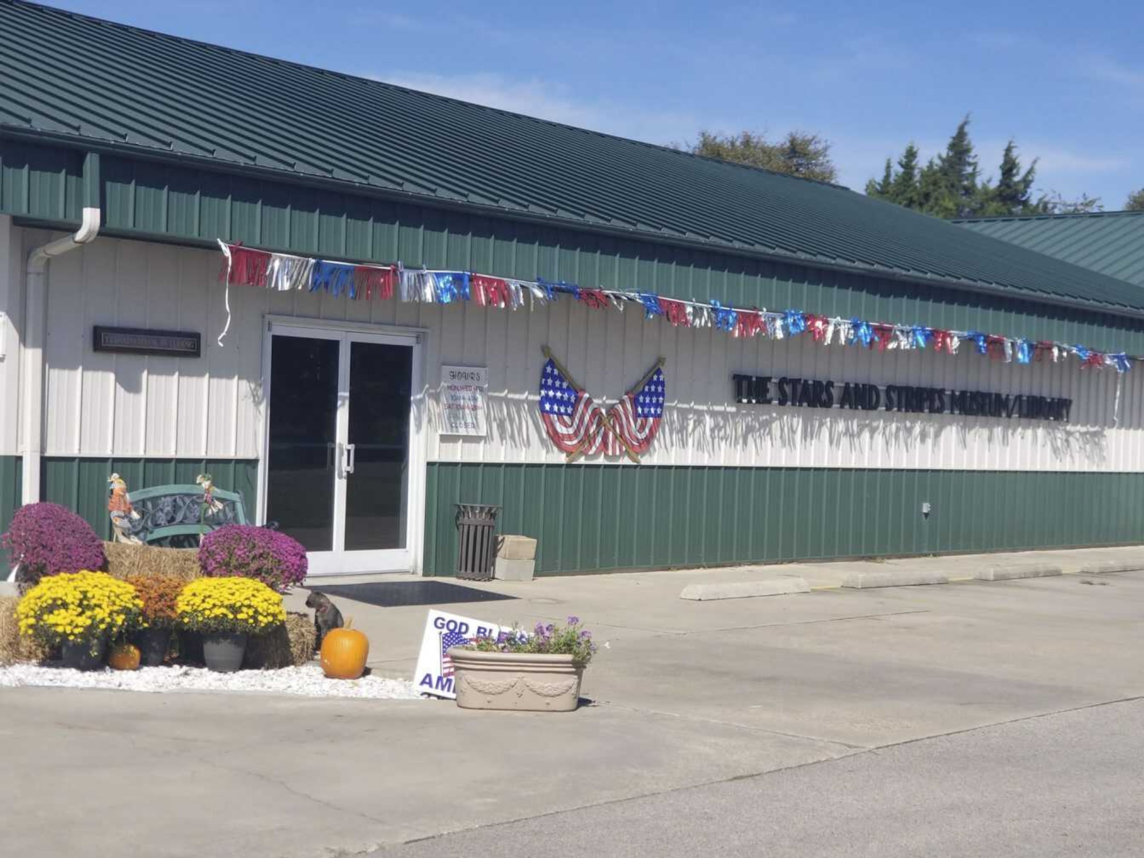 The Stars and Stripes Museum and Library in Bloomfield, Missouri.