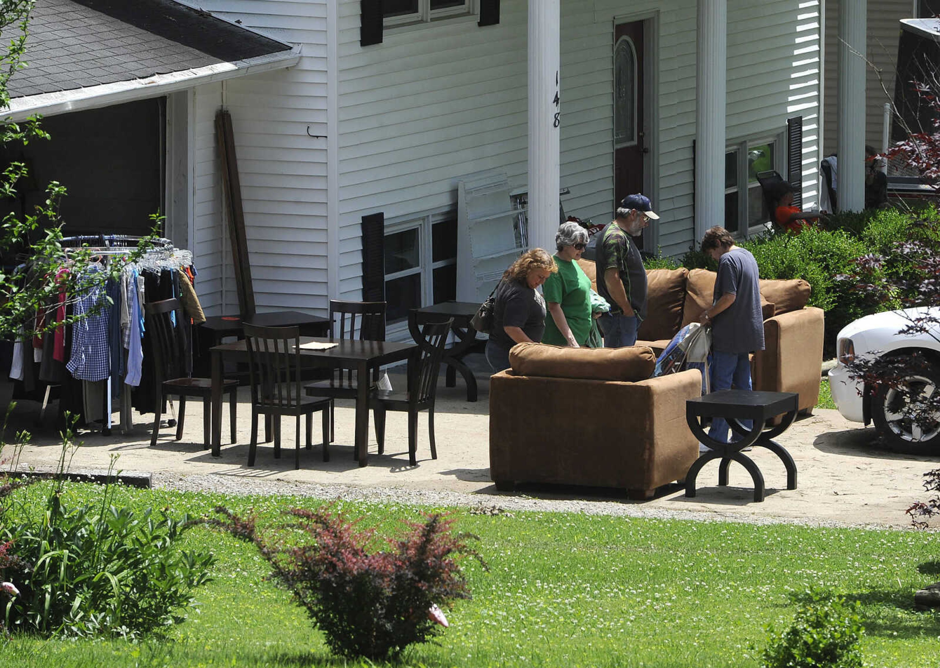 The 100-Mile Yard Sale along Highway 25 Saturday, May 28, 2016 near Jackson.